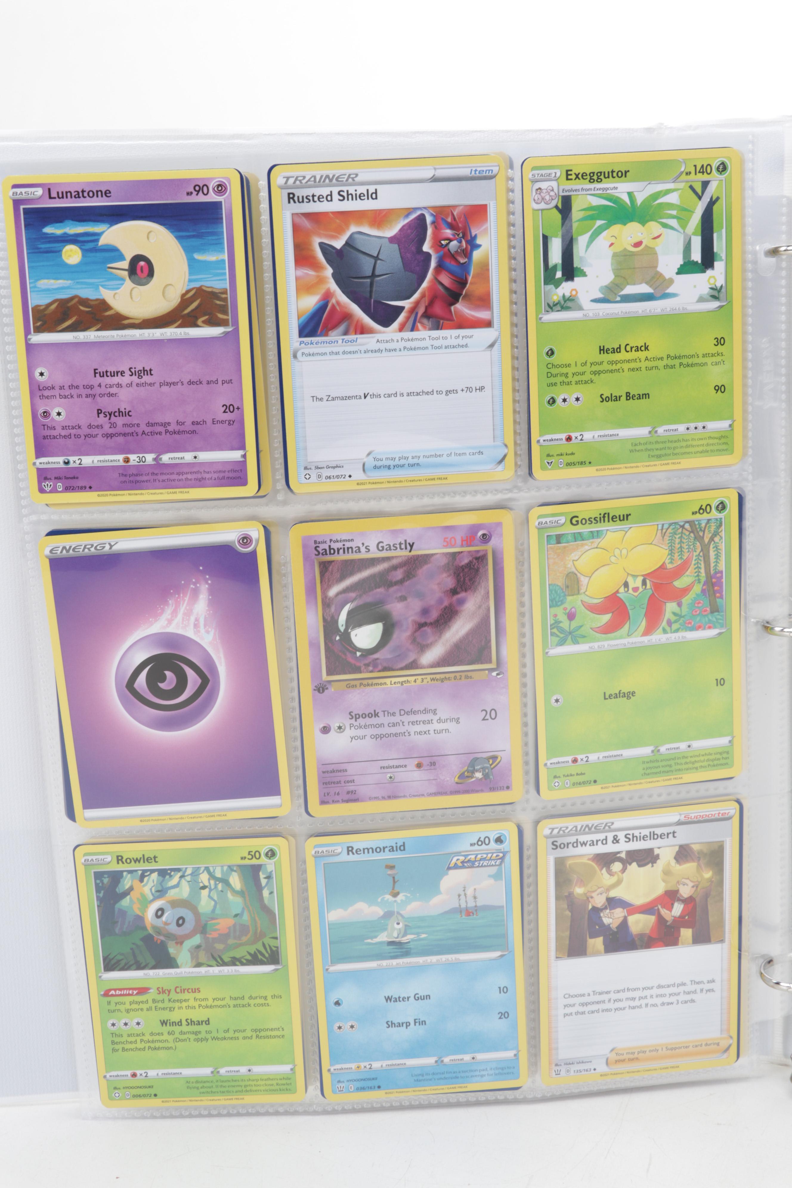 Pokémon Trading Cards Including First Edition Dark Persian and Nidorino