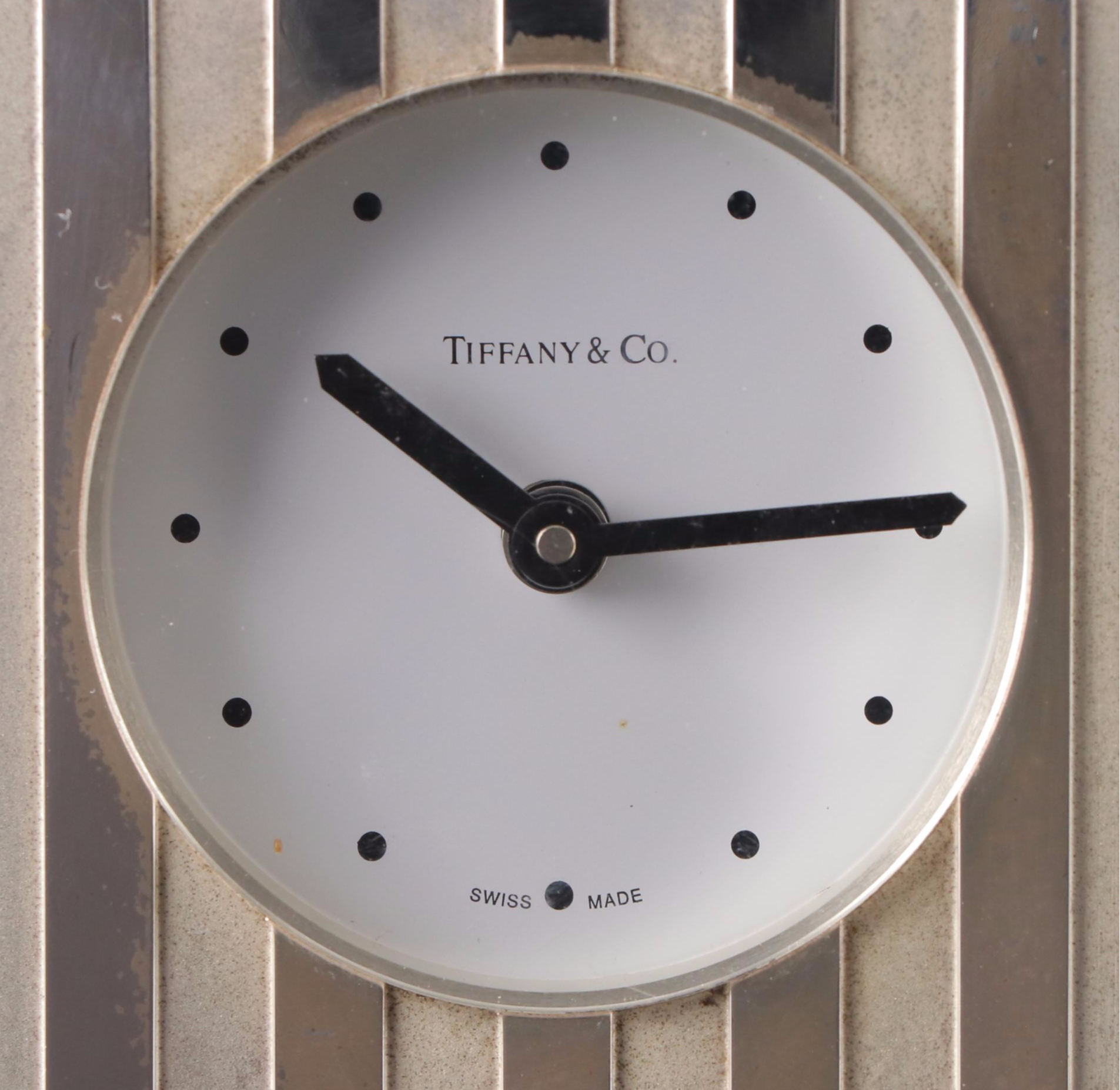 Tiffany & Co. "Atlas" Travel Alarm Clock