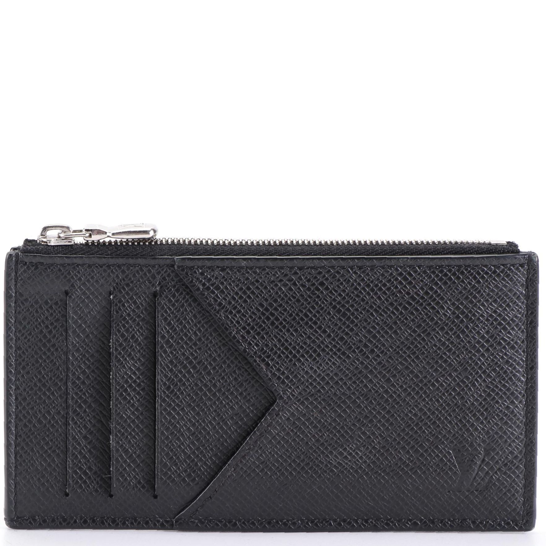 Louis Vuitton Card Holder/Coin Purse in Taïga Leather