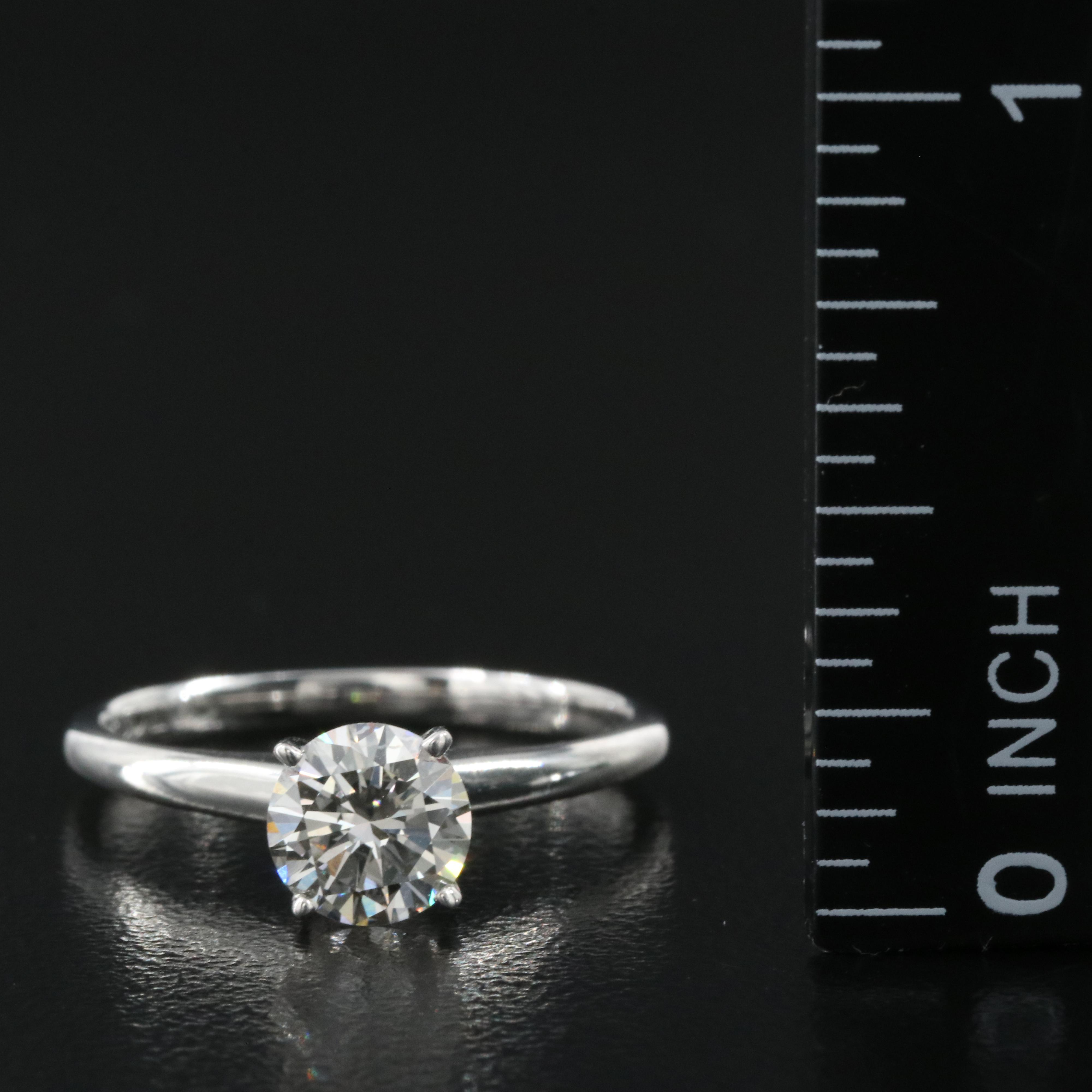 14K 0.89 CT Lab Grown Diamond Solitaire Ring