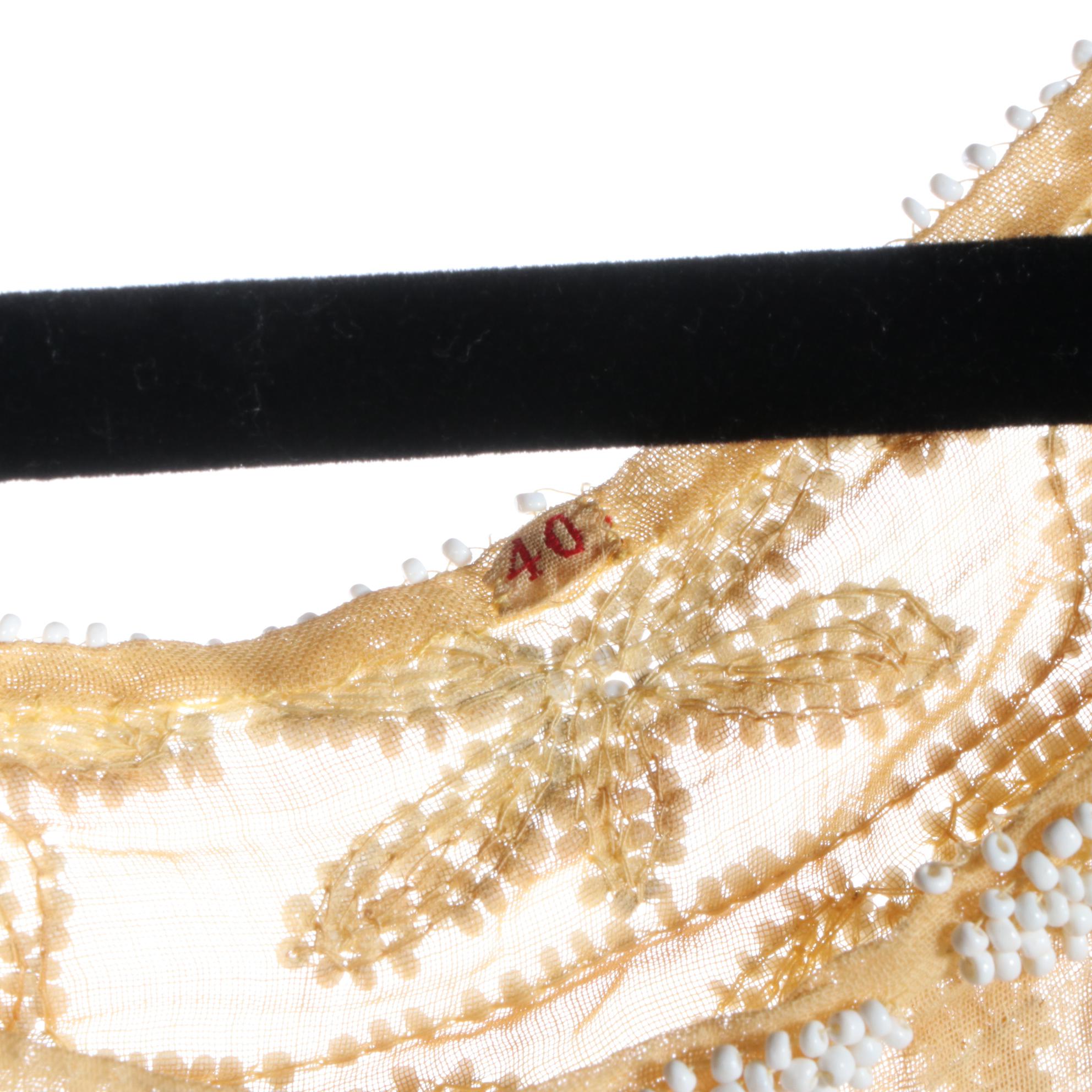 La Garçonne Style Beaded Silk Dress, 1920s