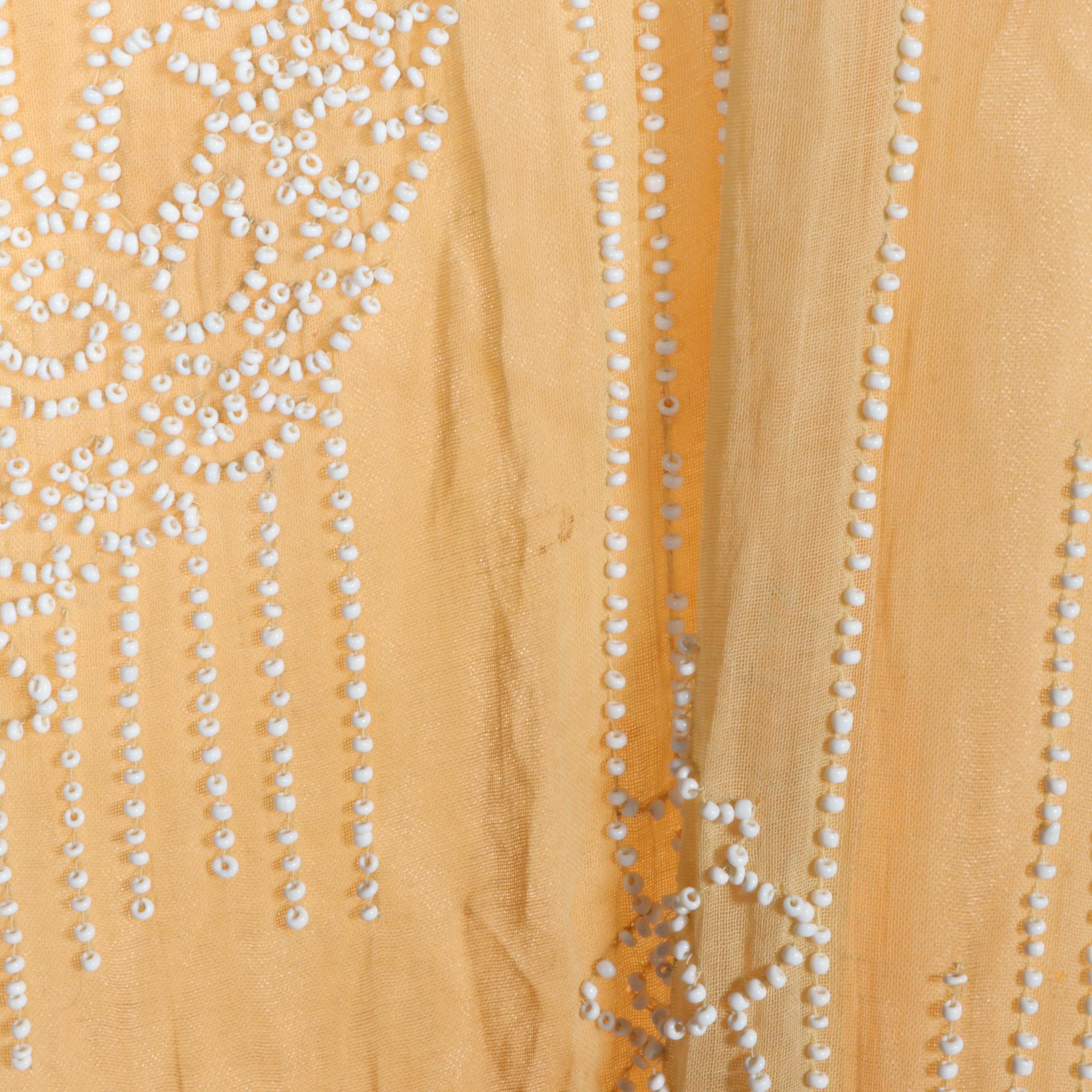 La Garçonne Style Beaded Silk Dress, 1920s