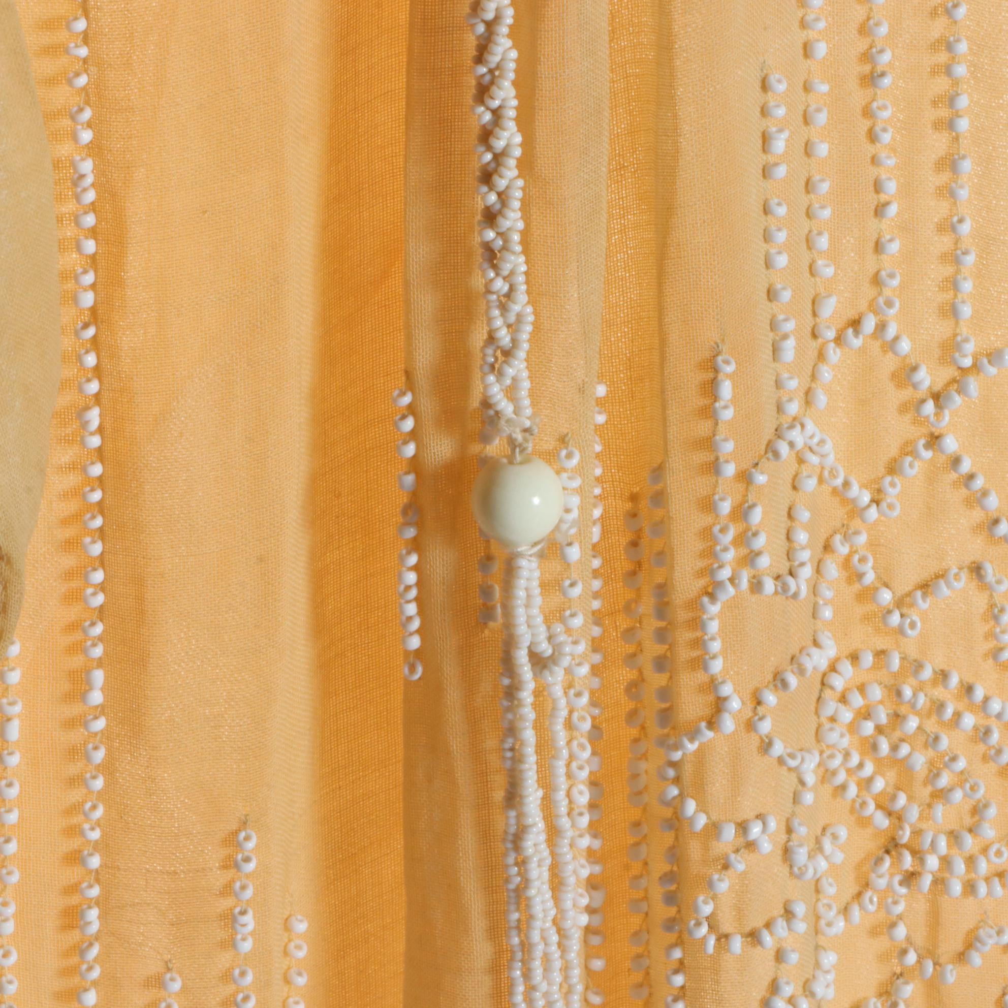 La Garçonne Style Beaded Silk Dress, 1920s