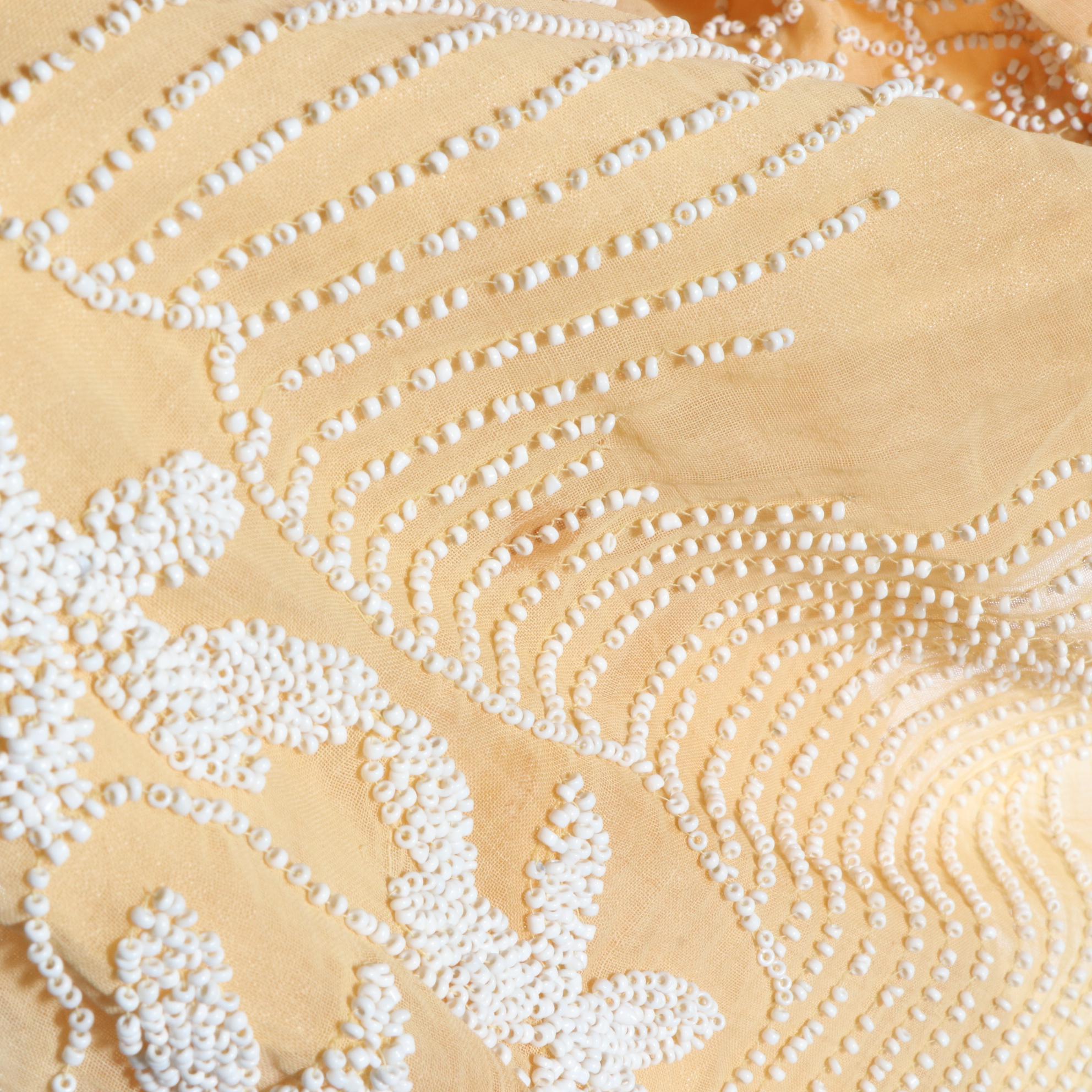 La Garçonne Style Beaded Silk Dress, 1920s