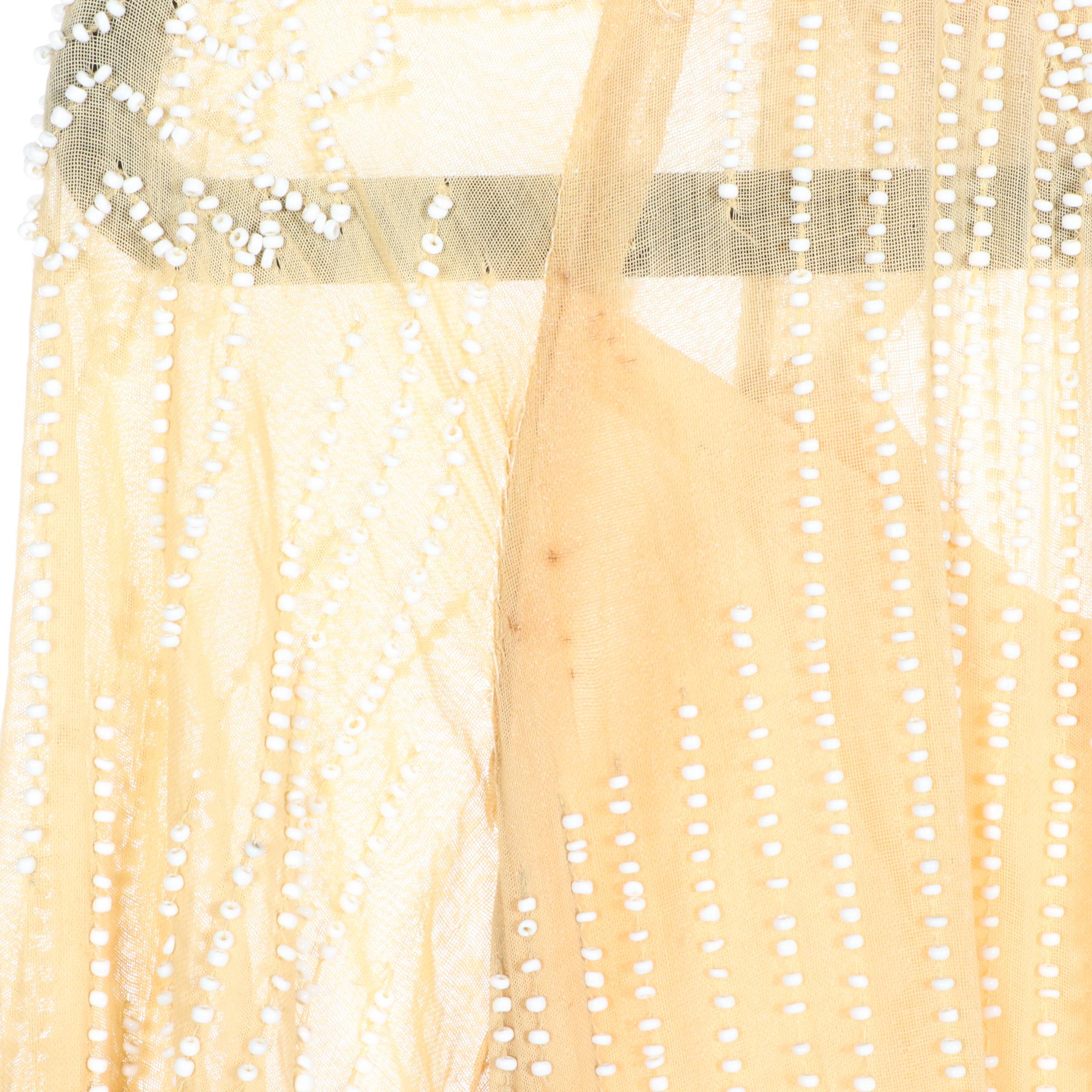 La Garçonne Style Beaded Silk Dress, 1920s