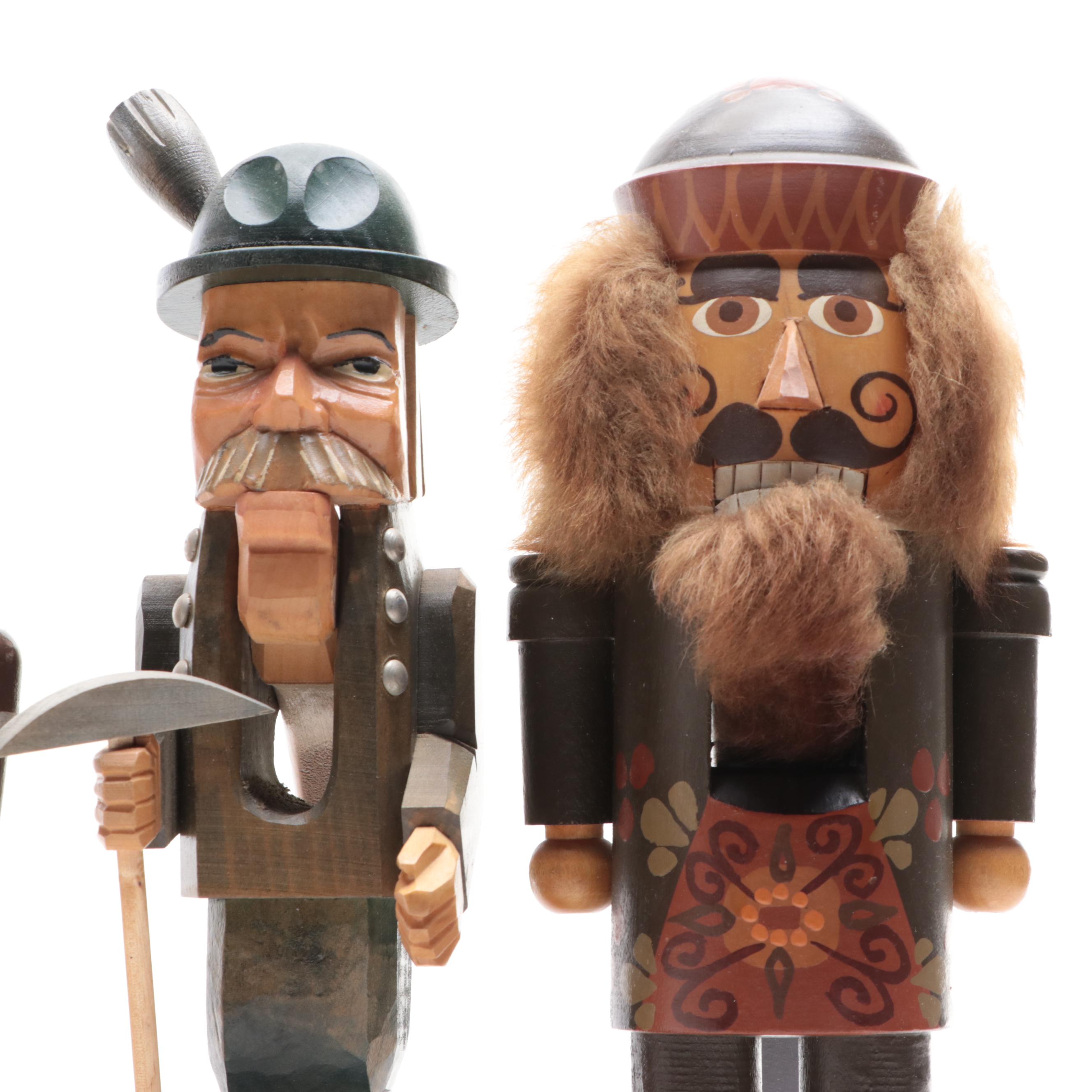 German and other Wooden Nutcracker