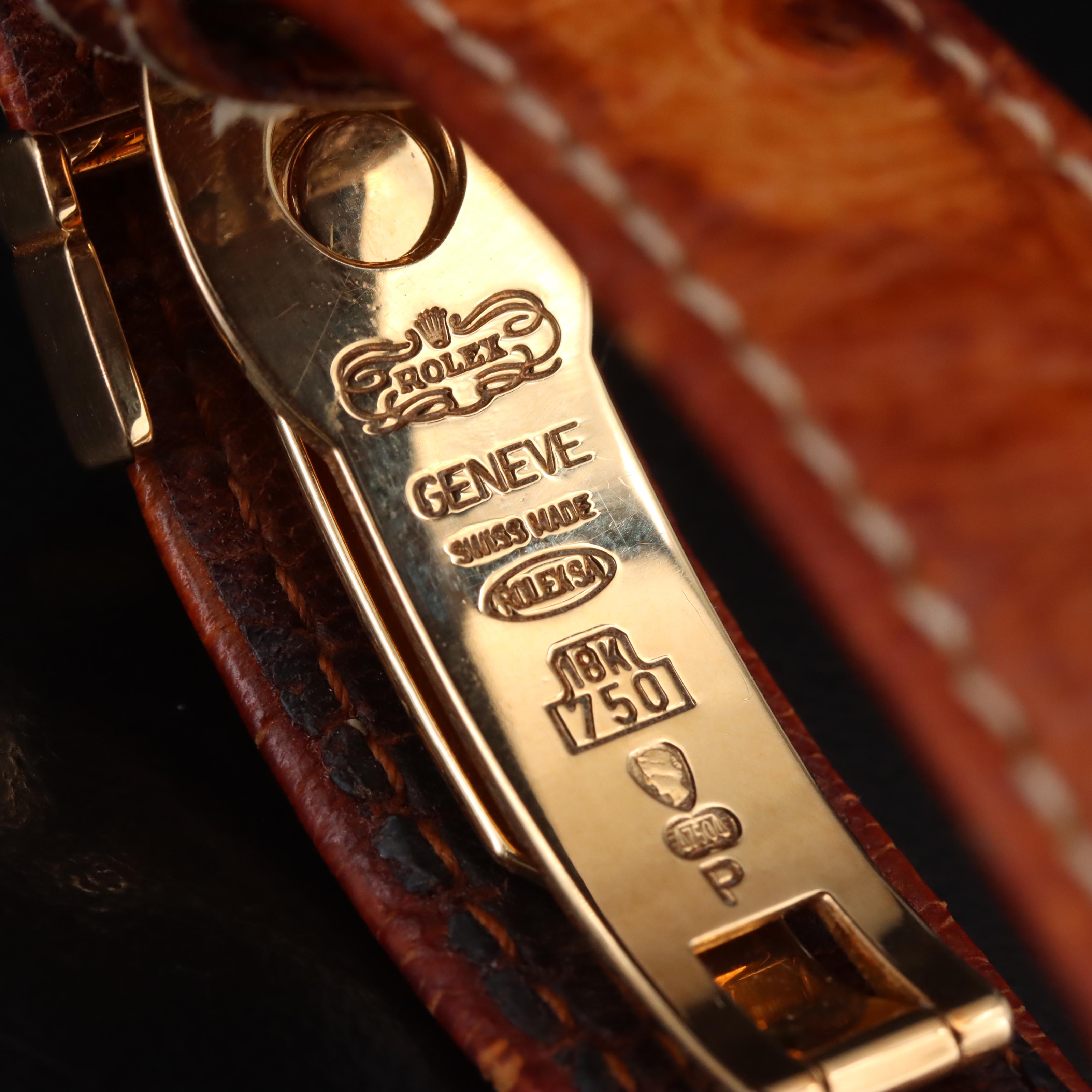 18K Rolex Cellini Watch