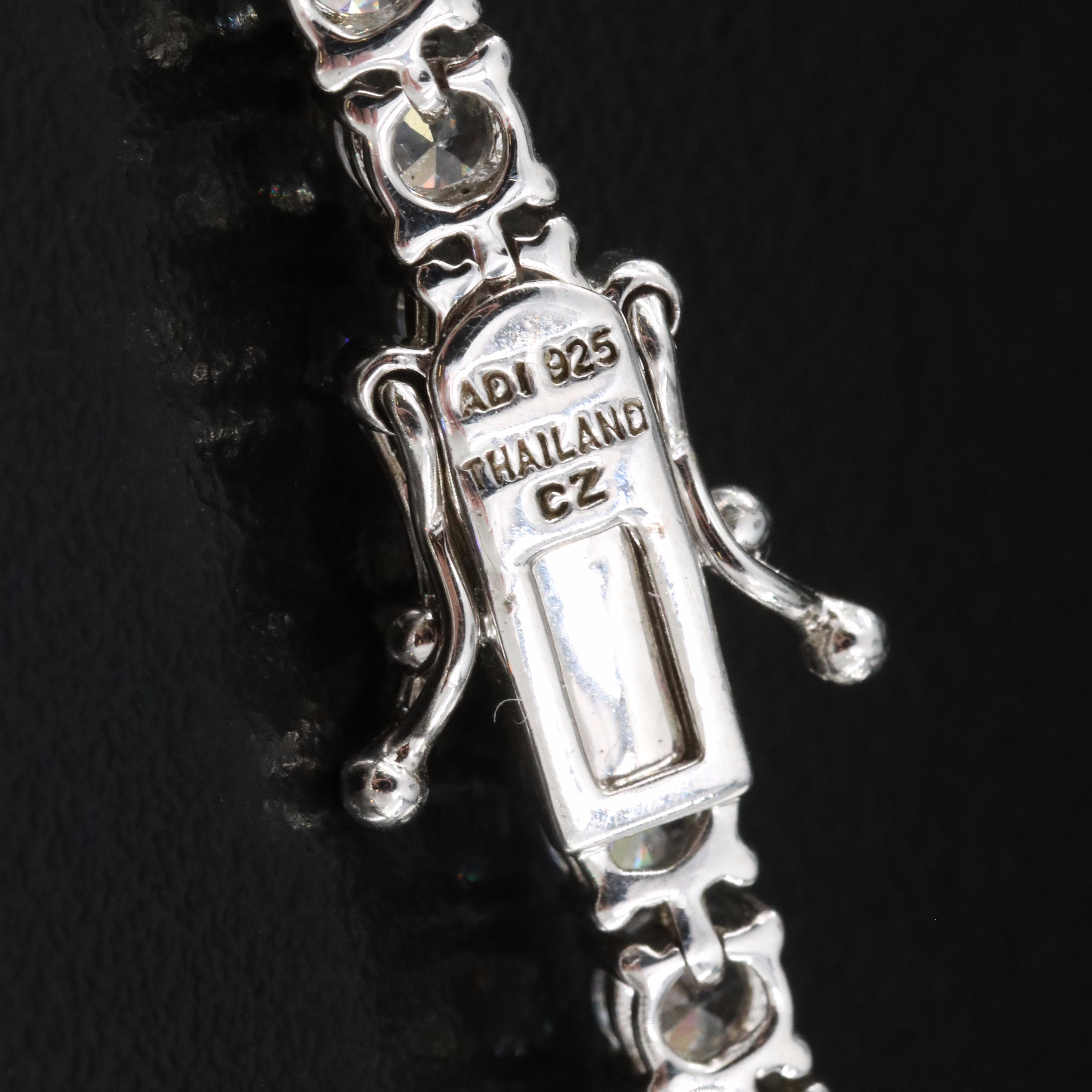 Sterling Bracelets Including Sky Blue Topaz and Cubic Zirconia