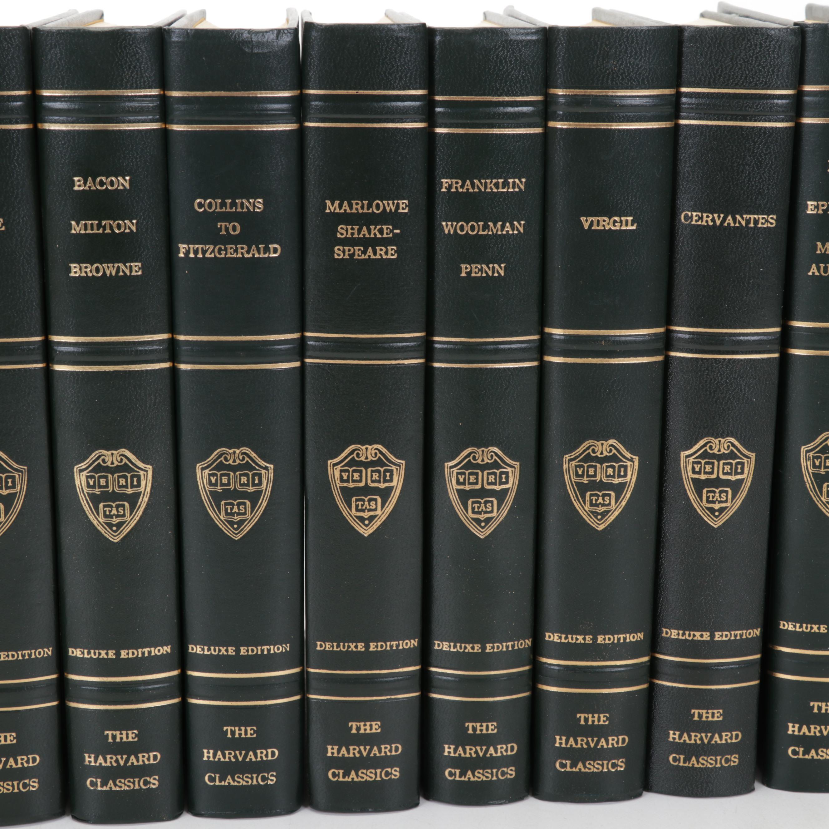 Deluxe Edition "The Harvard Classics" Twenty-Two Volume Set, 1969