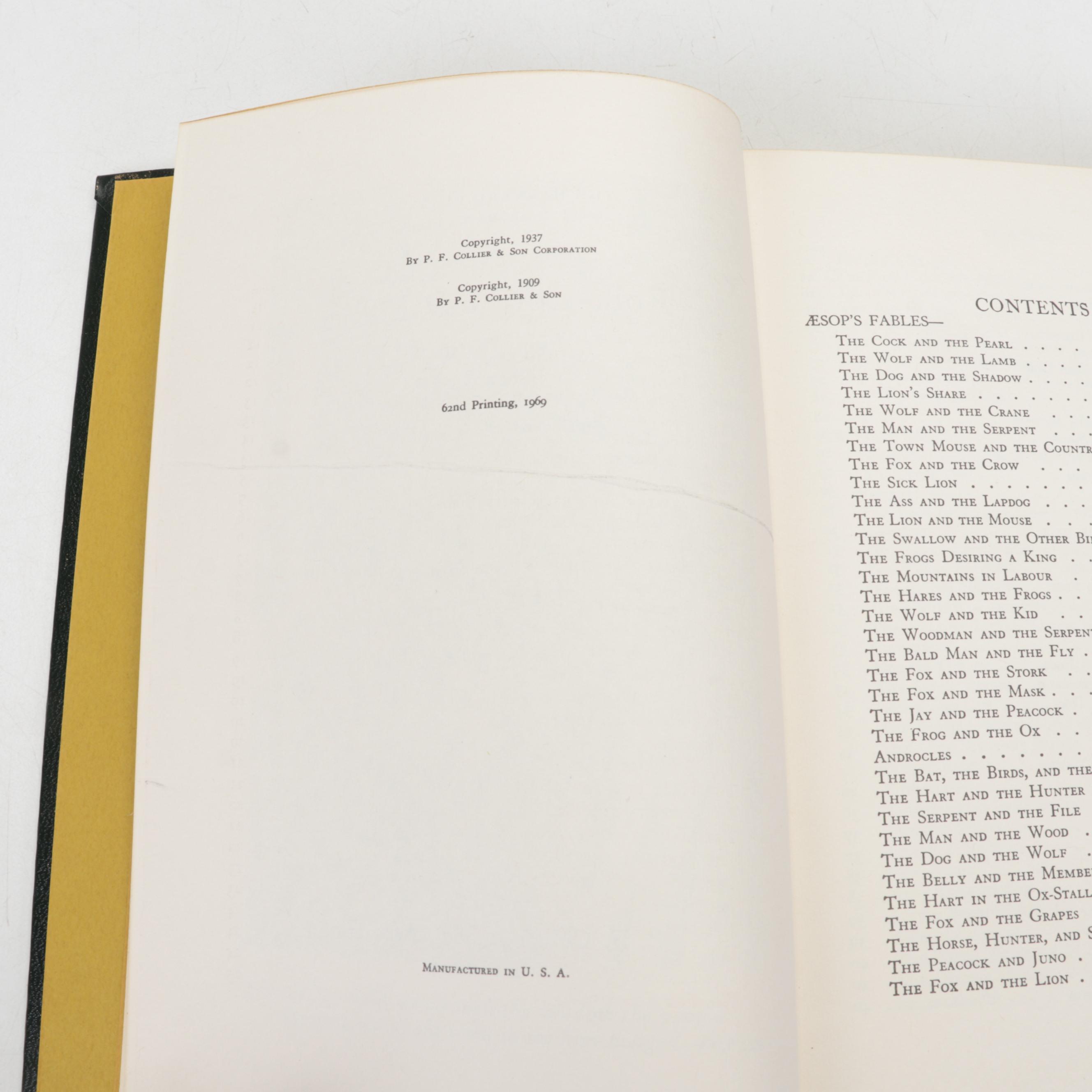 Deluxe Edition "The Harvard Classics" Twenty-Two Volume Set, 1969