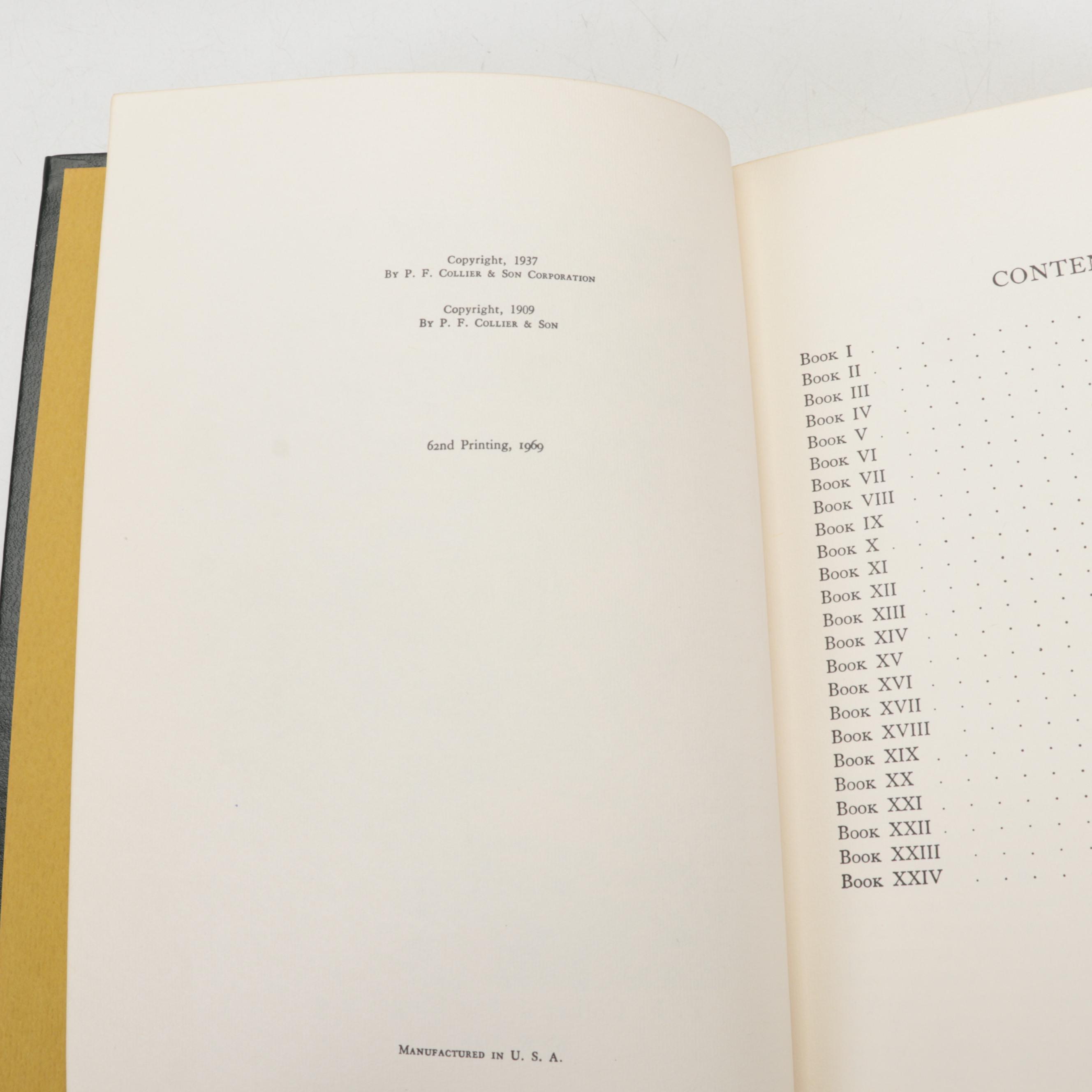 Deluxe Edition "The Harvard Classics" Twenty-Two Volume Set, 1969