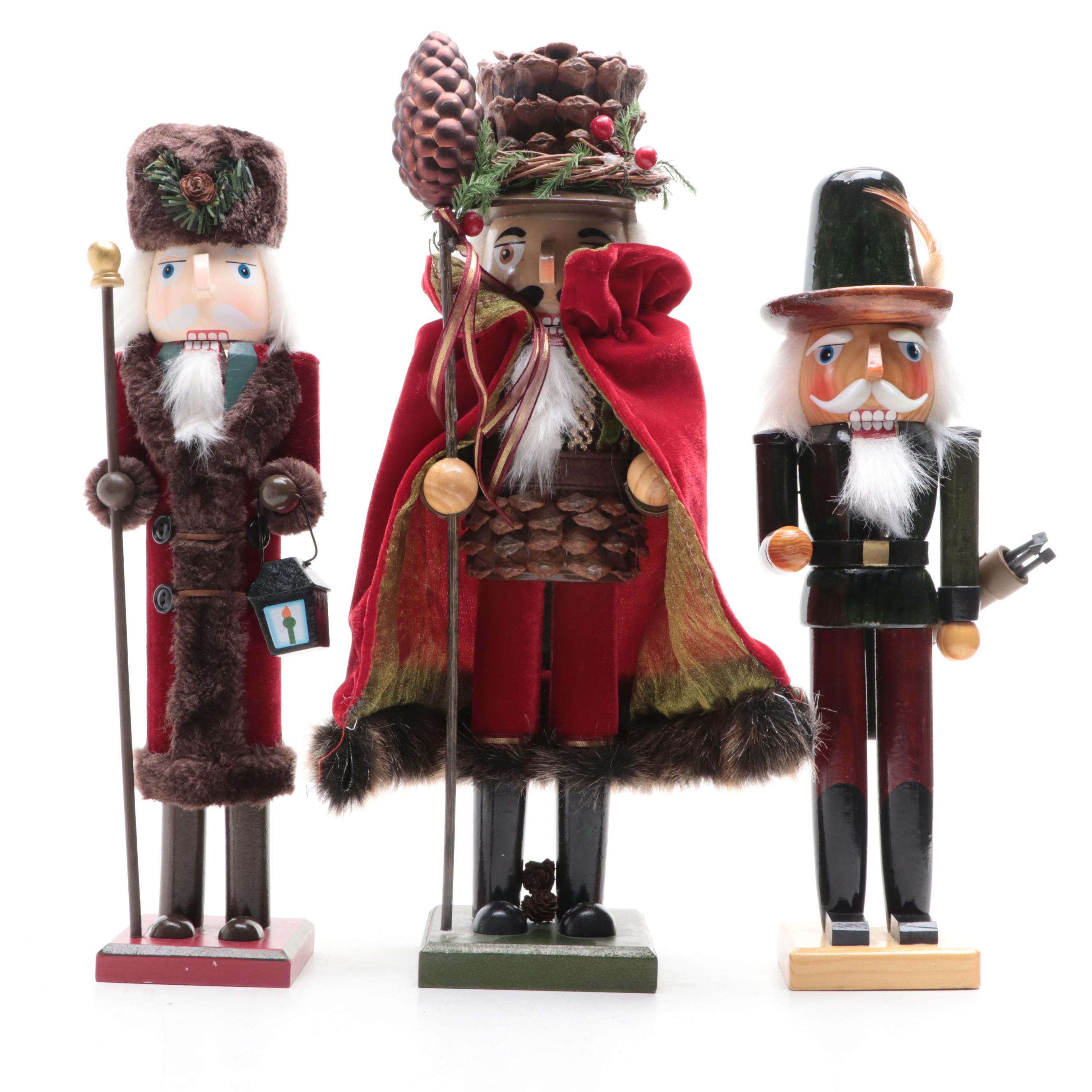 German Style Wooden Nutcrackers