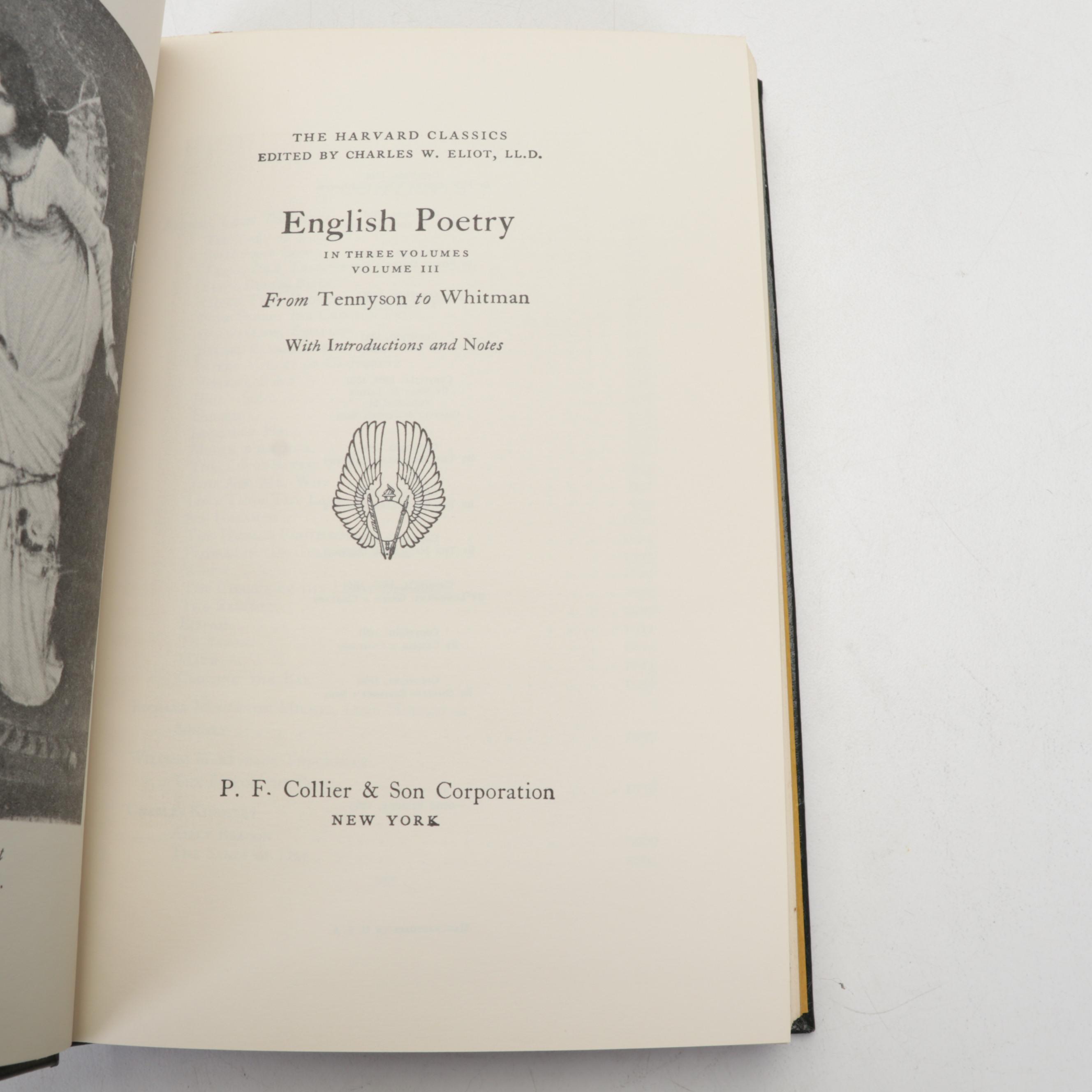 Deluxe Edition "The Harvard Classics" Twenty-Two Volume Set, 1969