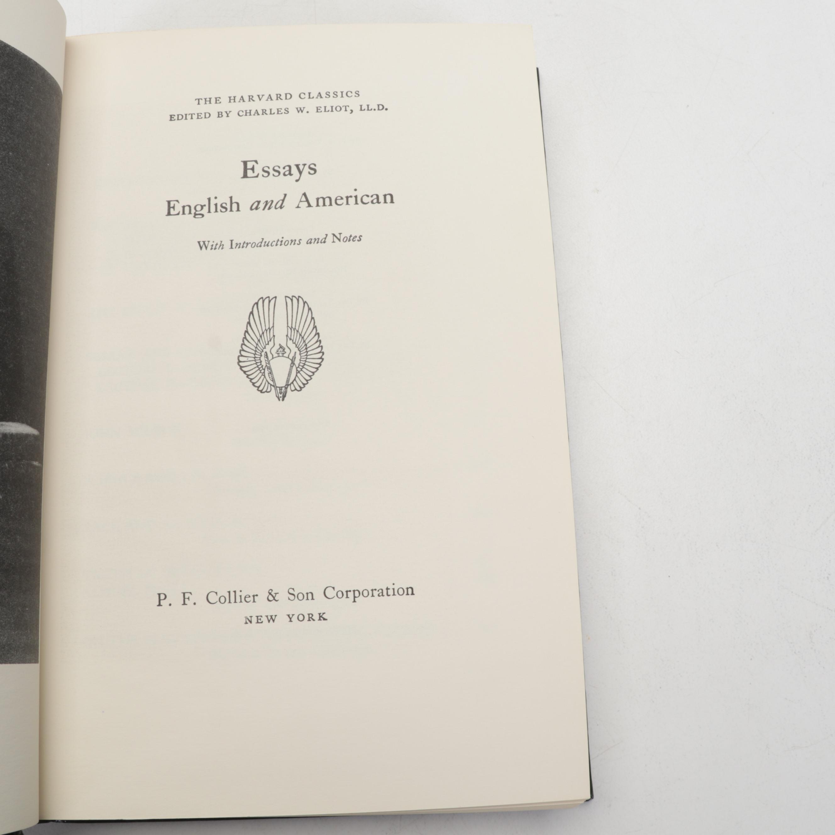 Deluxe Edition "The Harvard Classics" Twenty-Two Volume Set, 1969