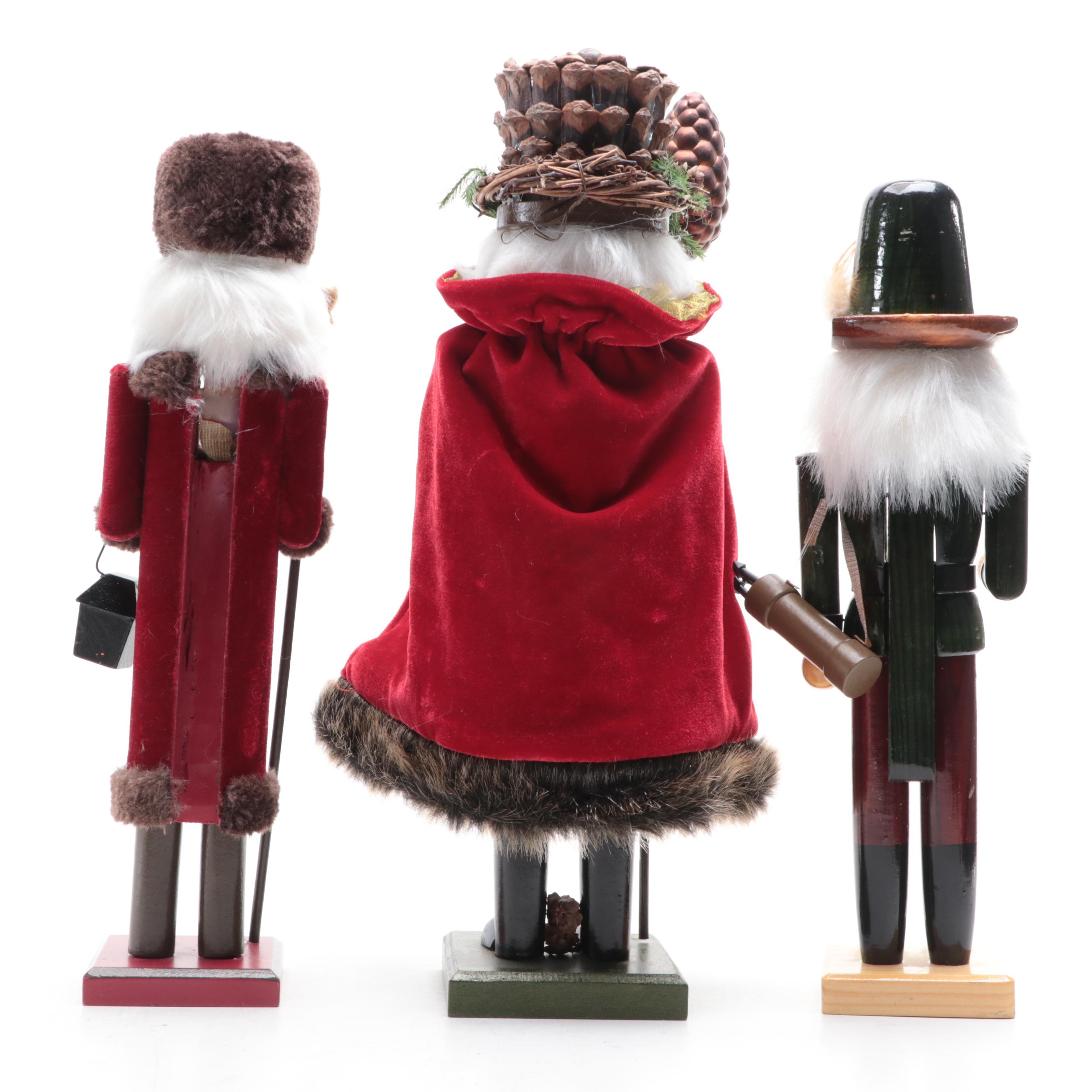 German Style Wooden Nutcrackers