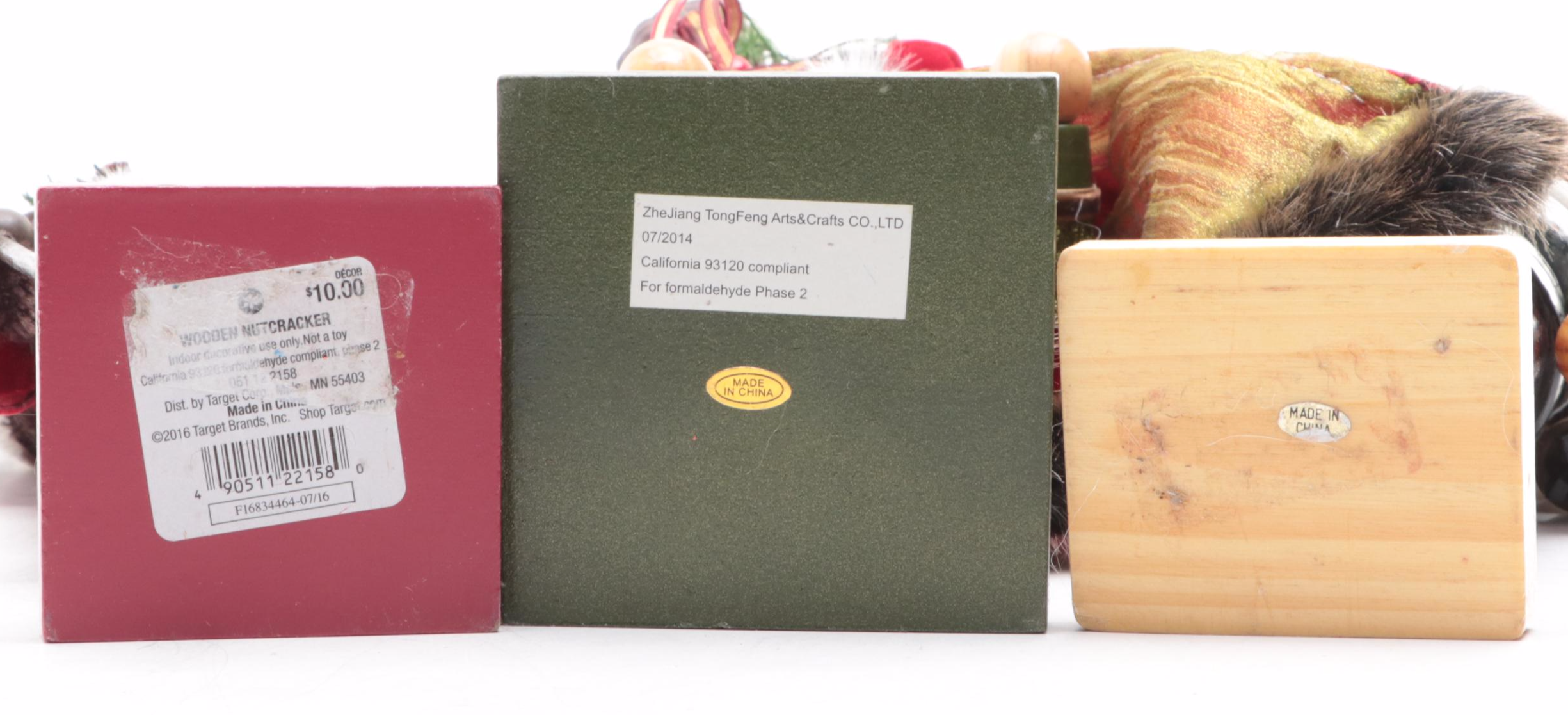 German Style Wooden Nutcrackers