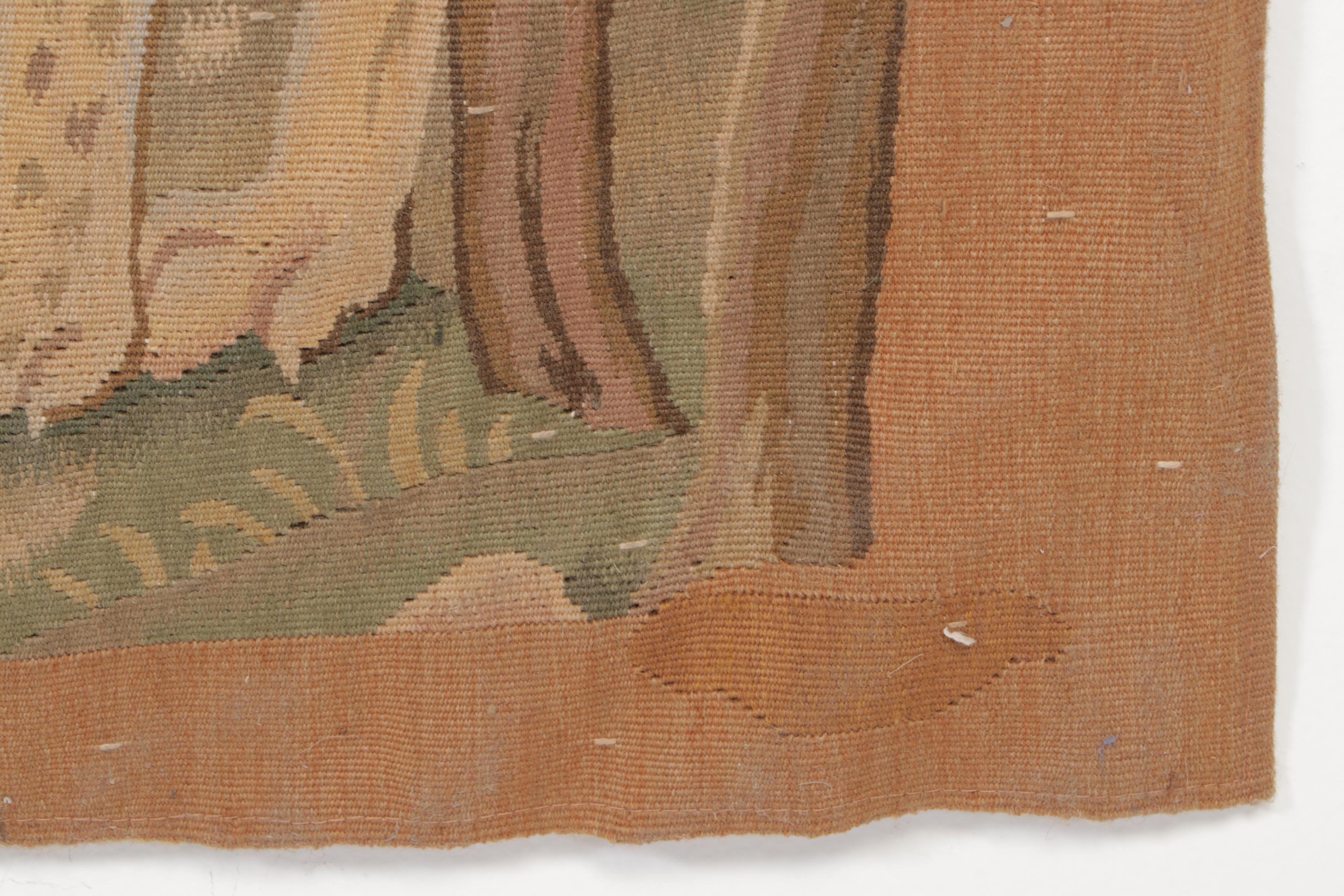 French Tropical Animals Woven Tapestries, 19th Century