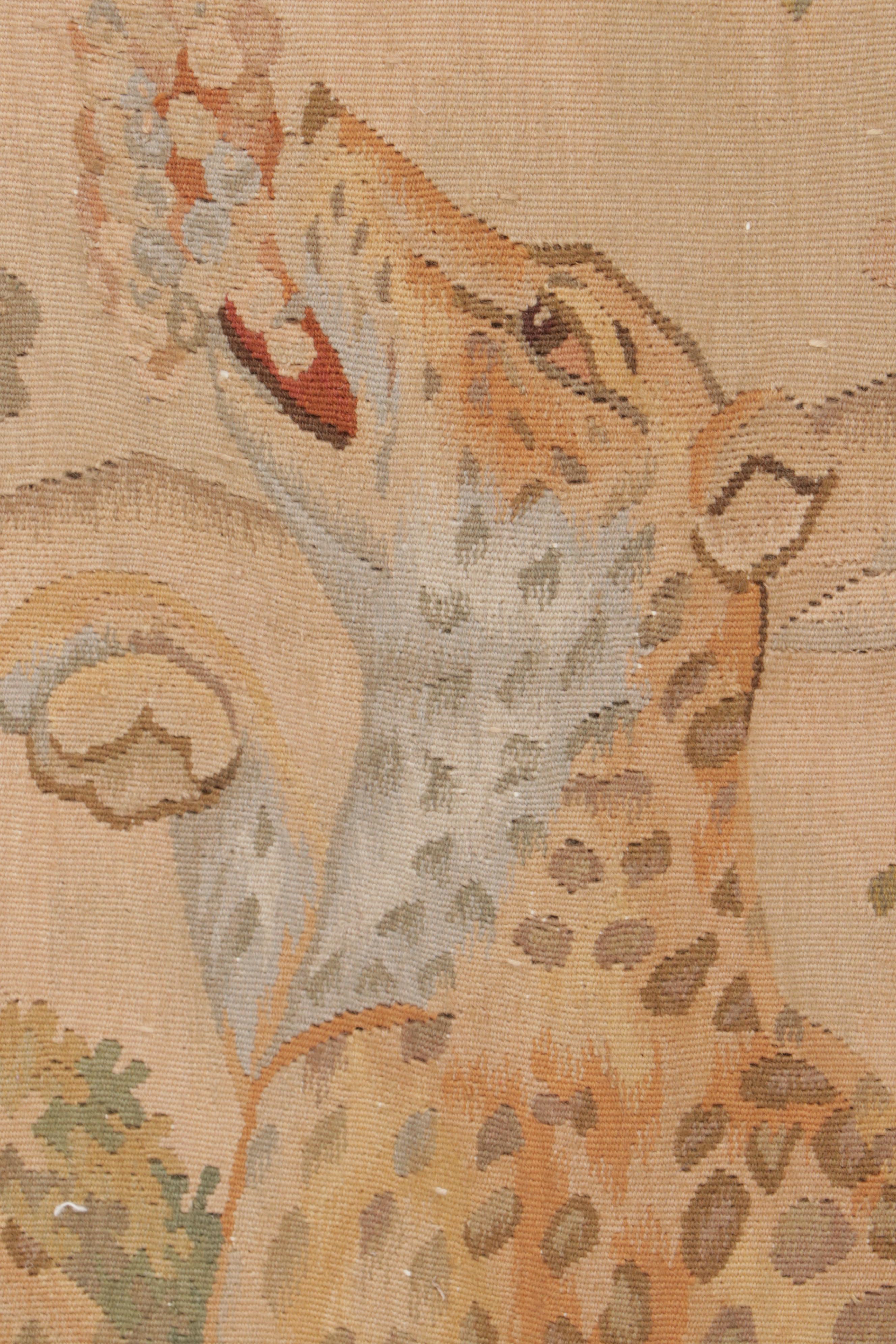 French Tropical Animals Woven Tapestries, 19th Century