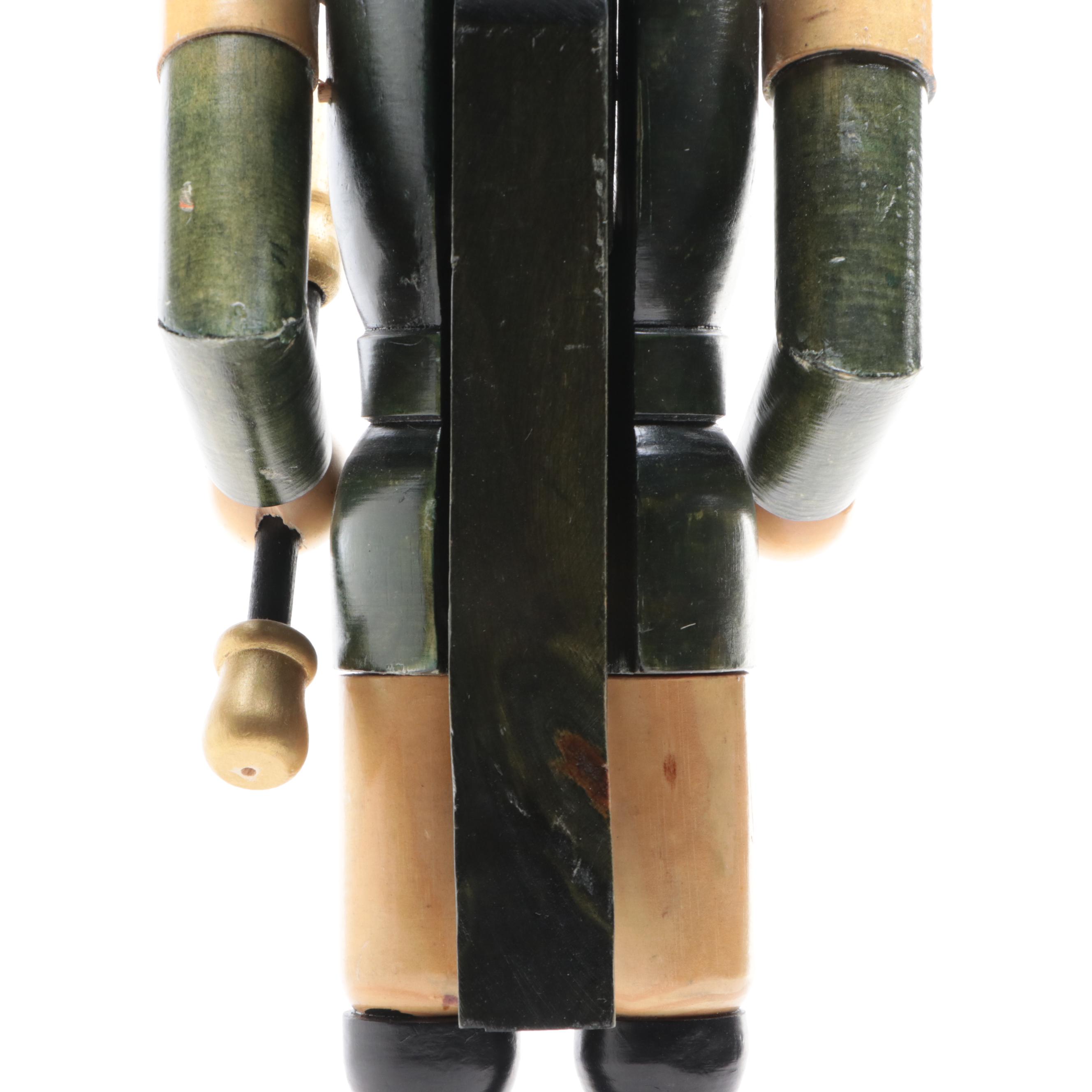 German Style Wooden Nutcrackers