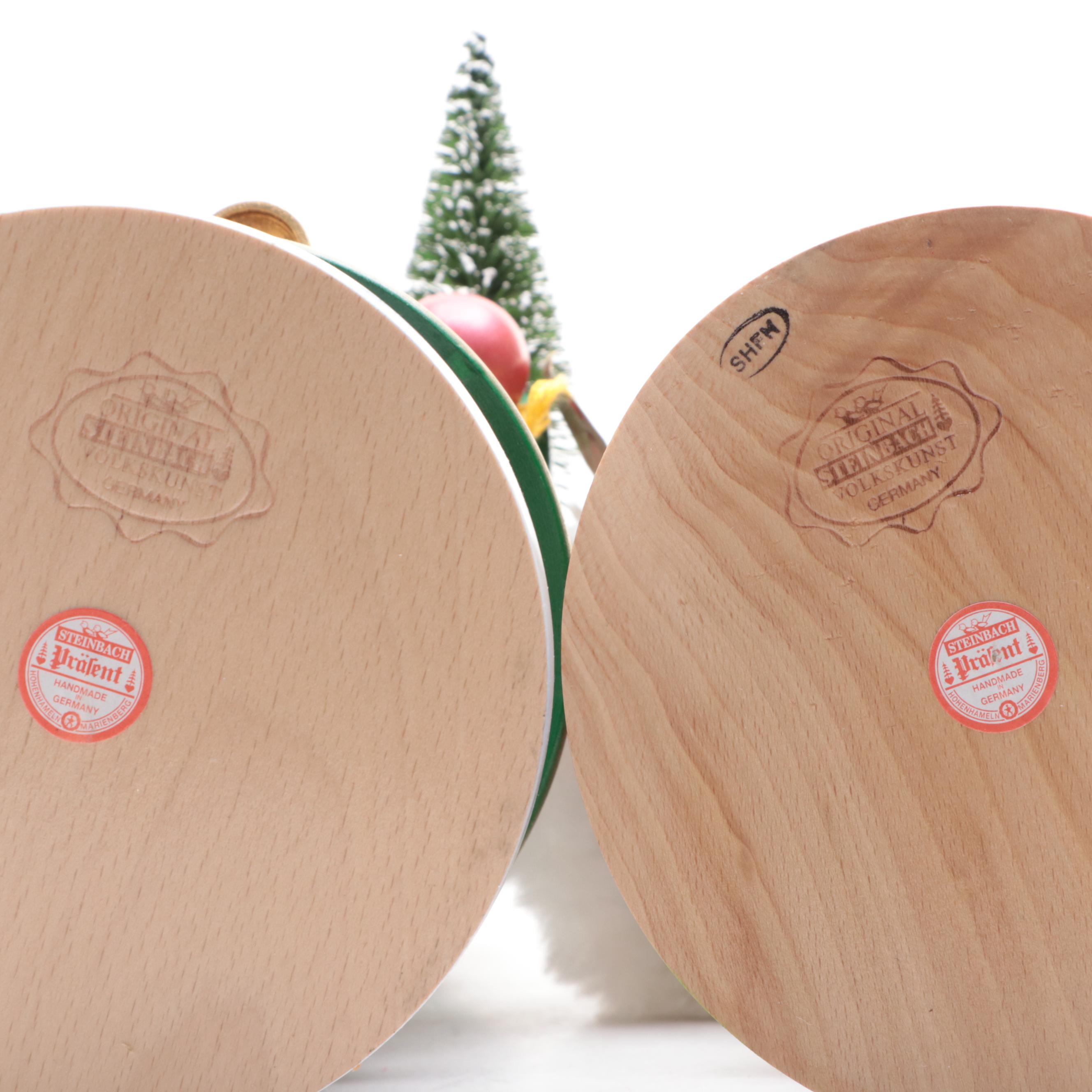 Steinbach Saint Nicholas and Christmas Tree Nutcrackers