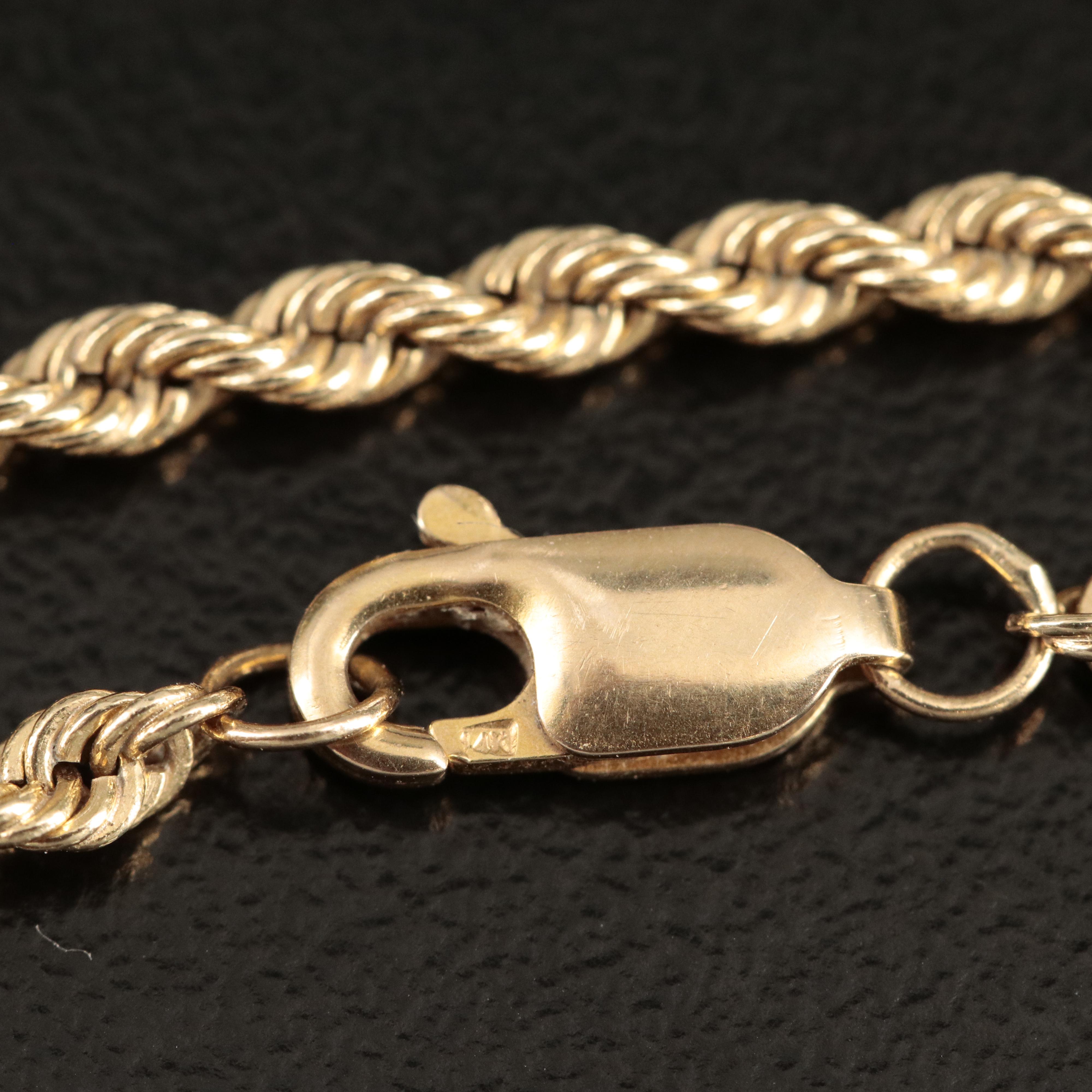 14K Rope Chain