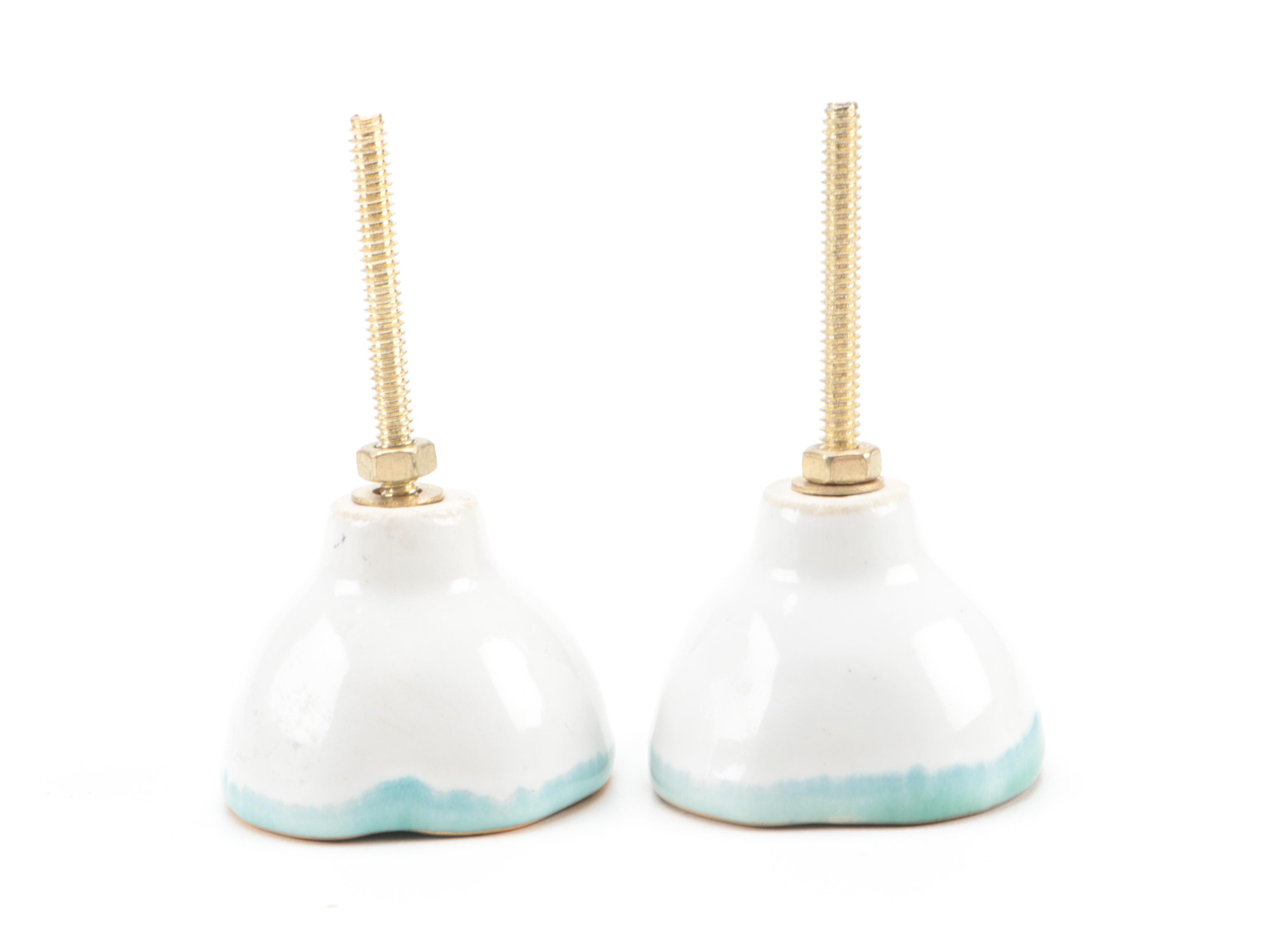 Glazed Porcelain Cabinet Knobs