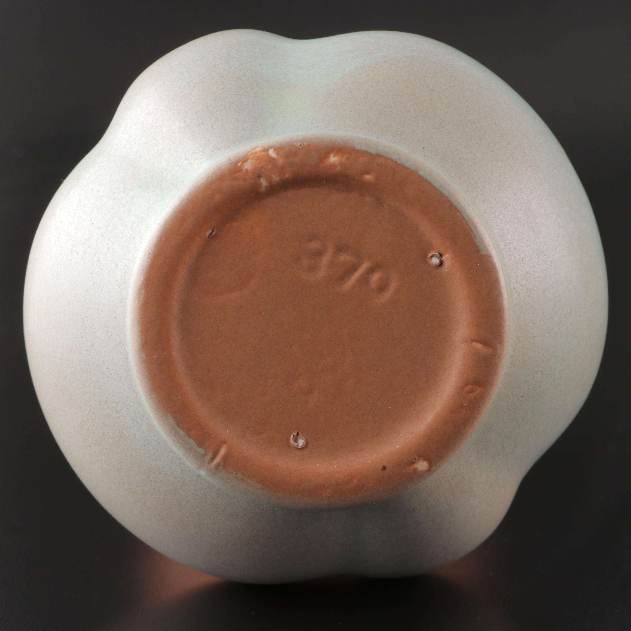 Angelo Spagnolo for Sicart Geometric Vase with Other Ceramic Vase