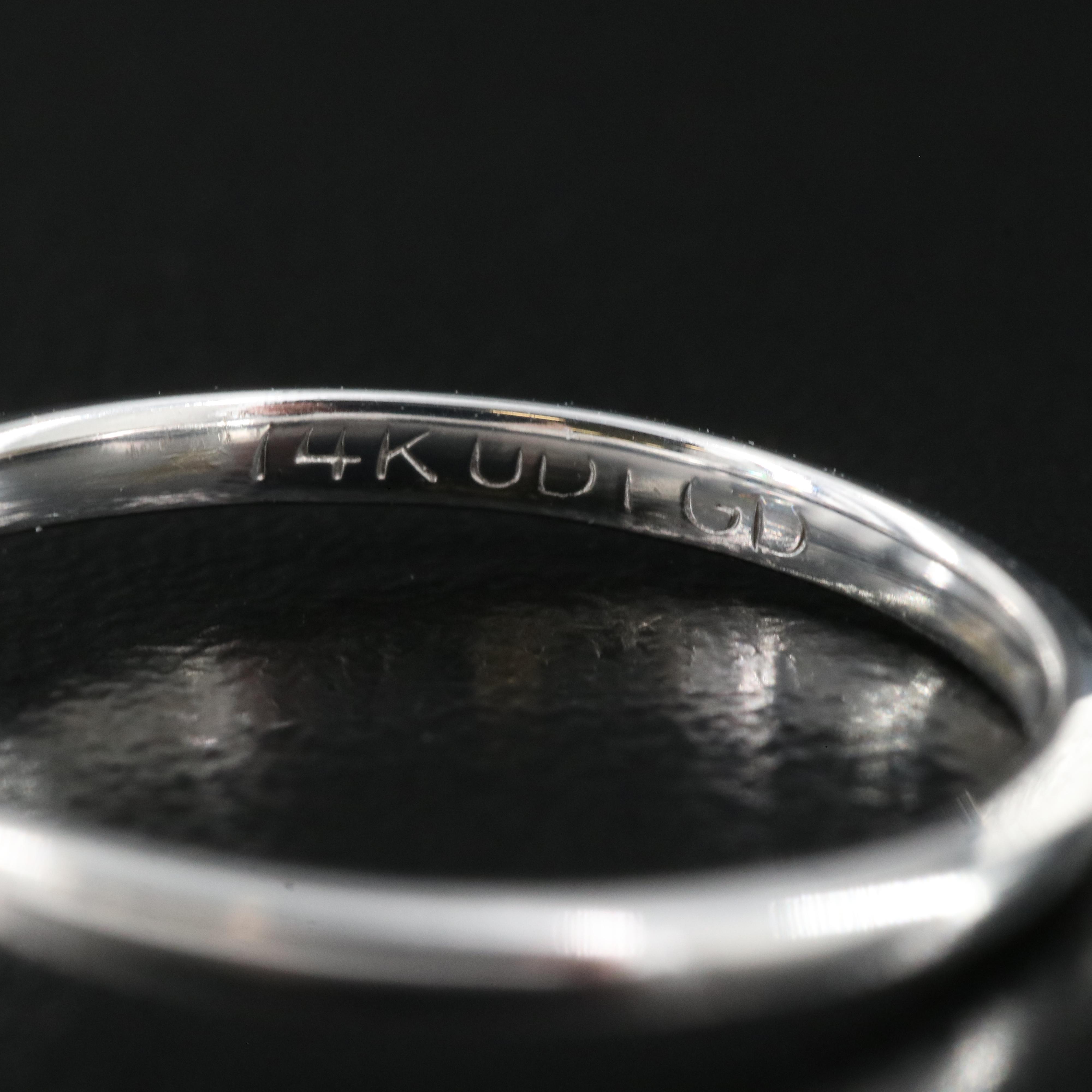 14K 1.39 CT Lab Grown Diamond Solitaire Ring