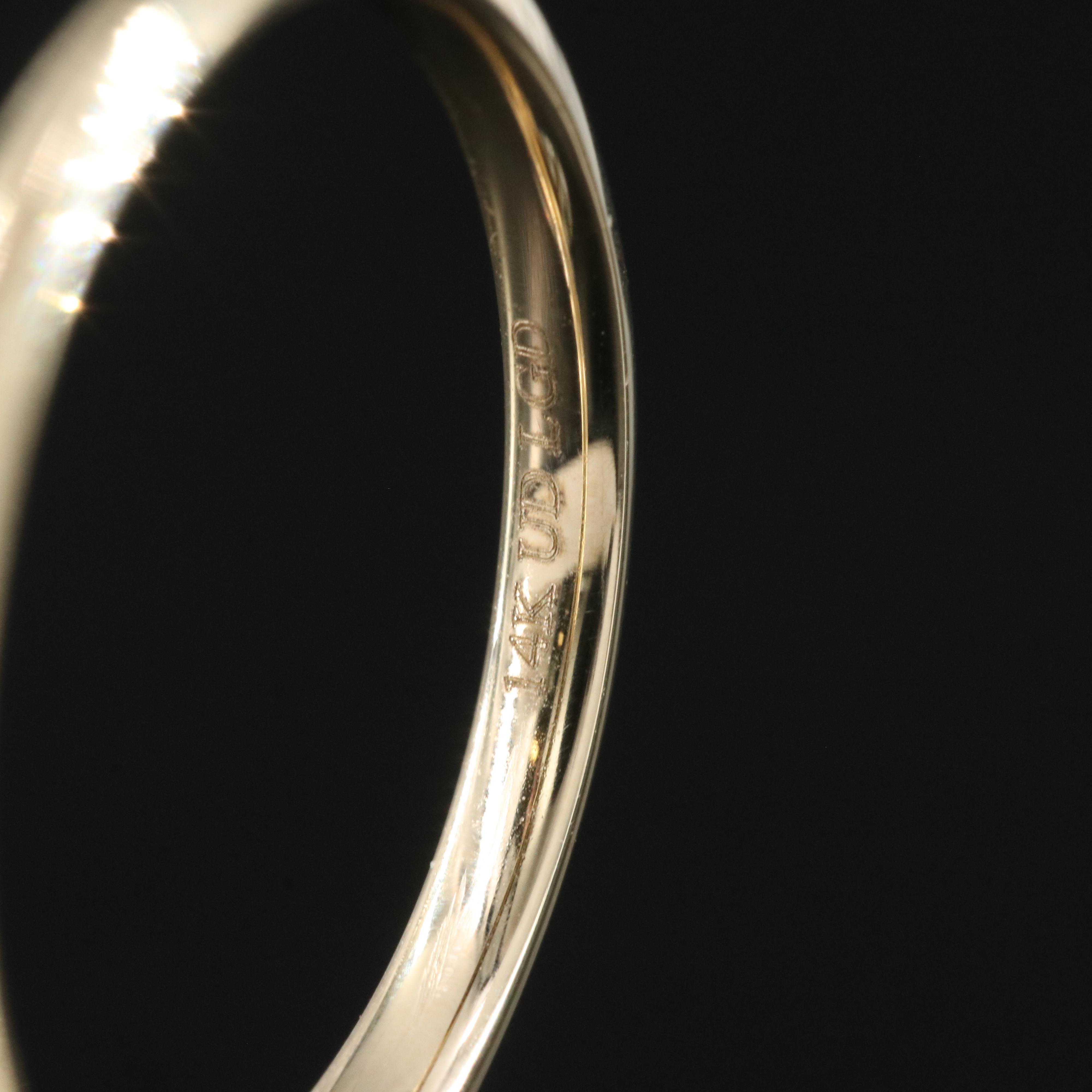 14K 1.99 CT Lab Grown Diamond Solitaire Ring