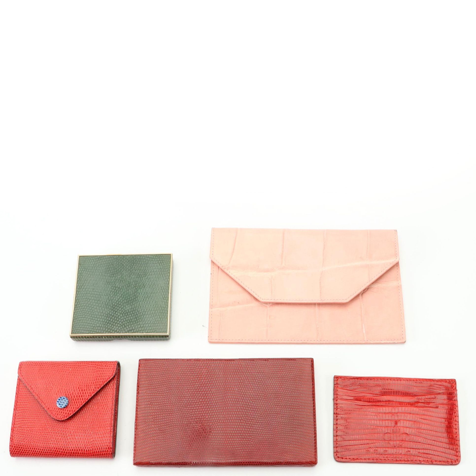 Dooney & Bourke Pouch in Alligator Skin and More