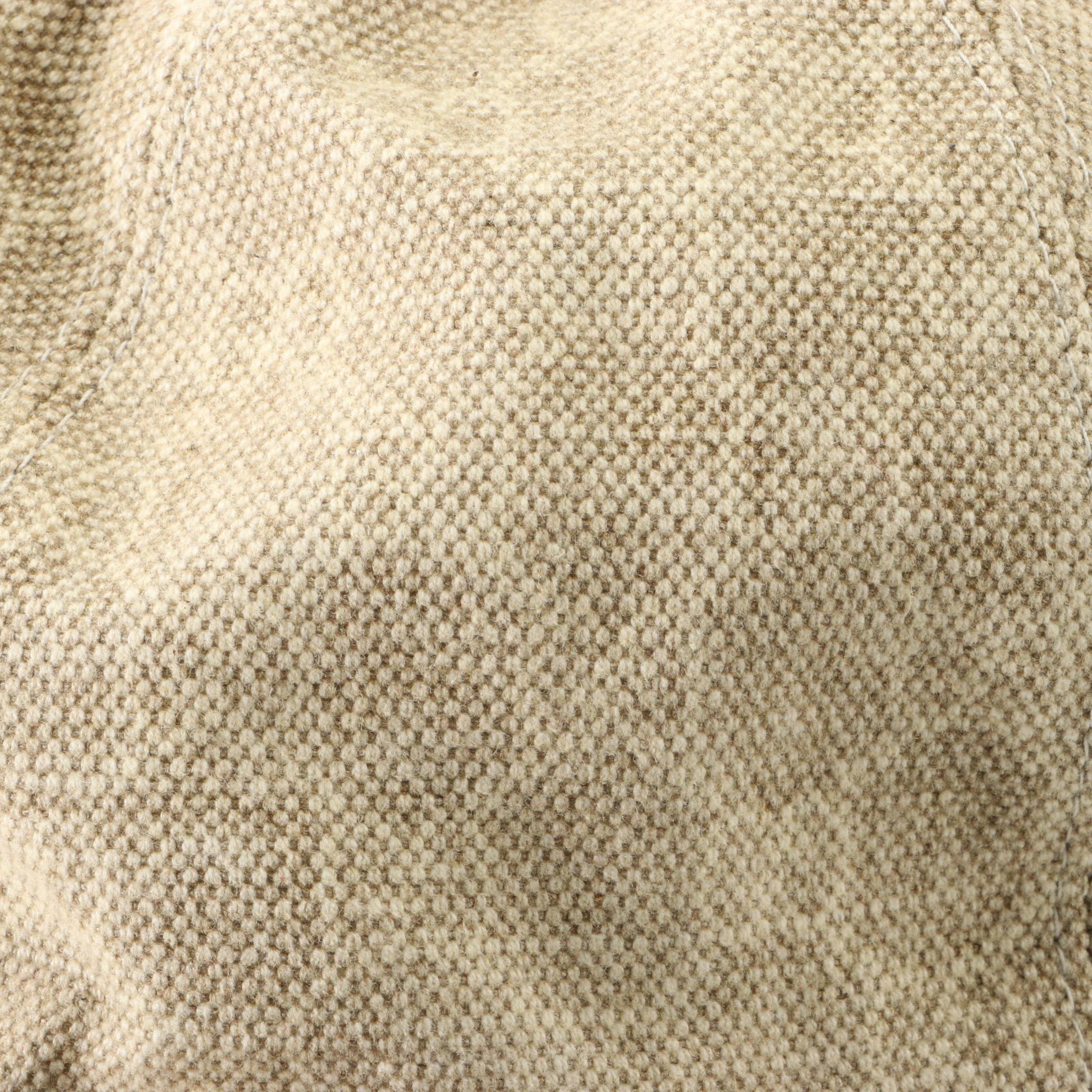 Gucci Baseball Cap in Cotton/Linen Blend GG Canvas with Leather Trim