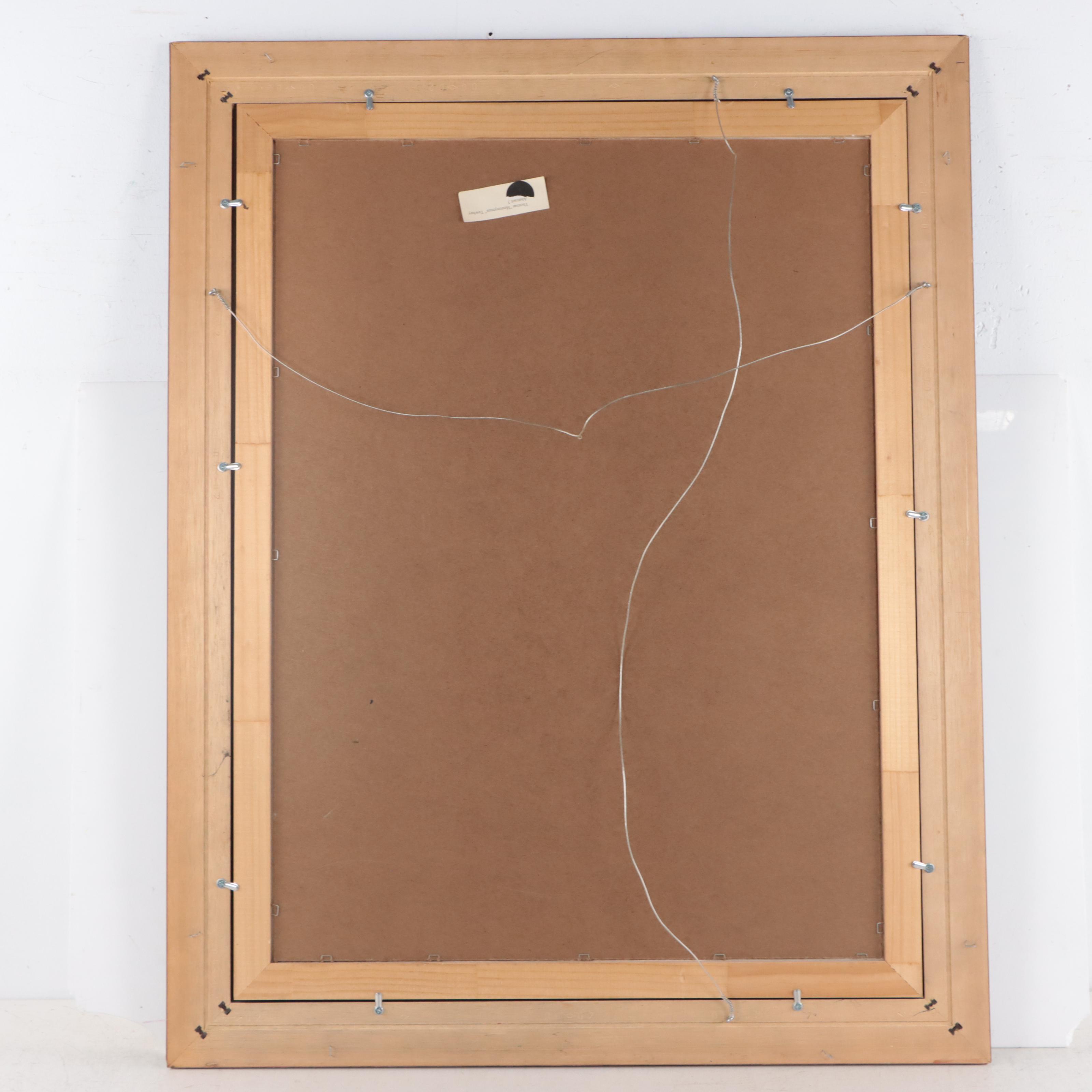 Tom Hieronymus Towhey Non-objective Mixed Media Painting