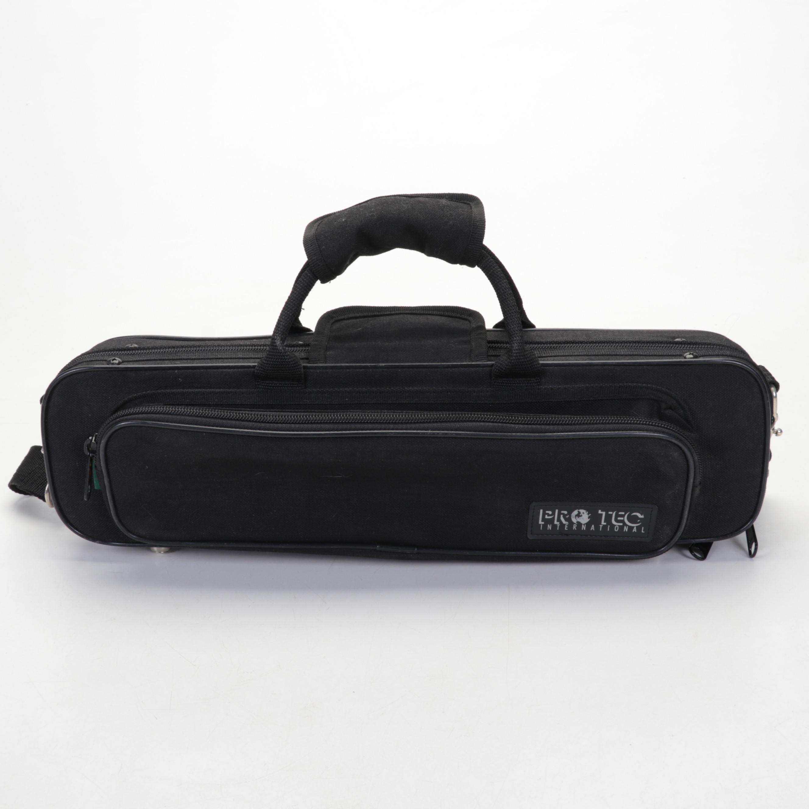 W.T. Armstrong Model 80 Sterling Silver Open Hole Concert Flute with Cases