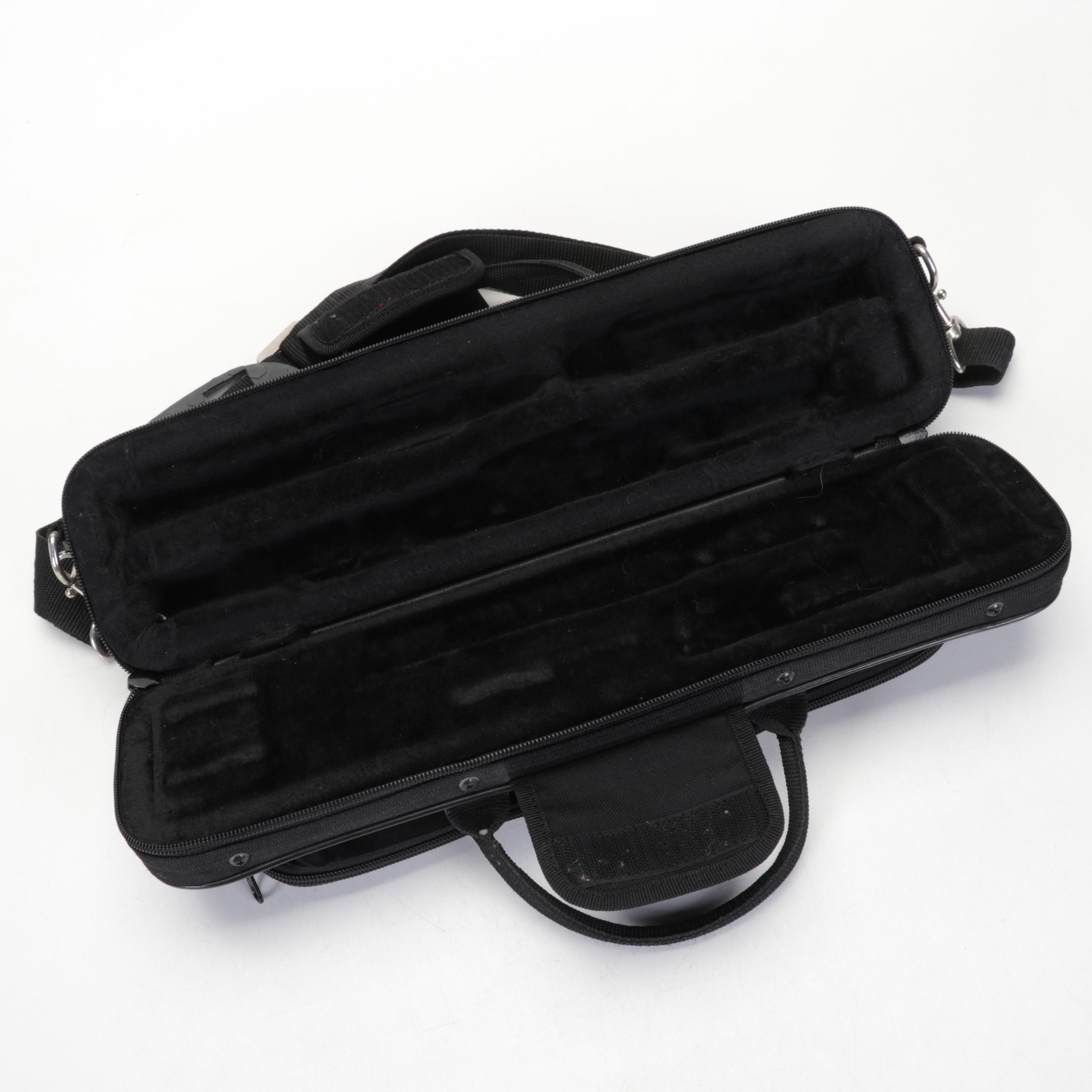 W.T. Armstrong Model 80 Sterling Silver Open Hole Concert Flute with Cases