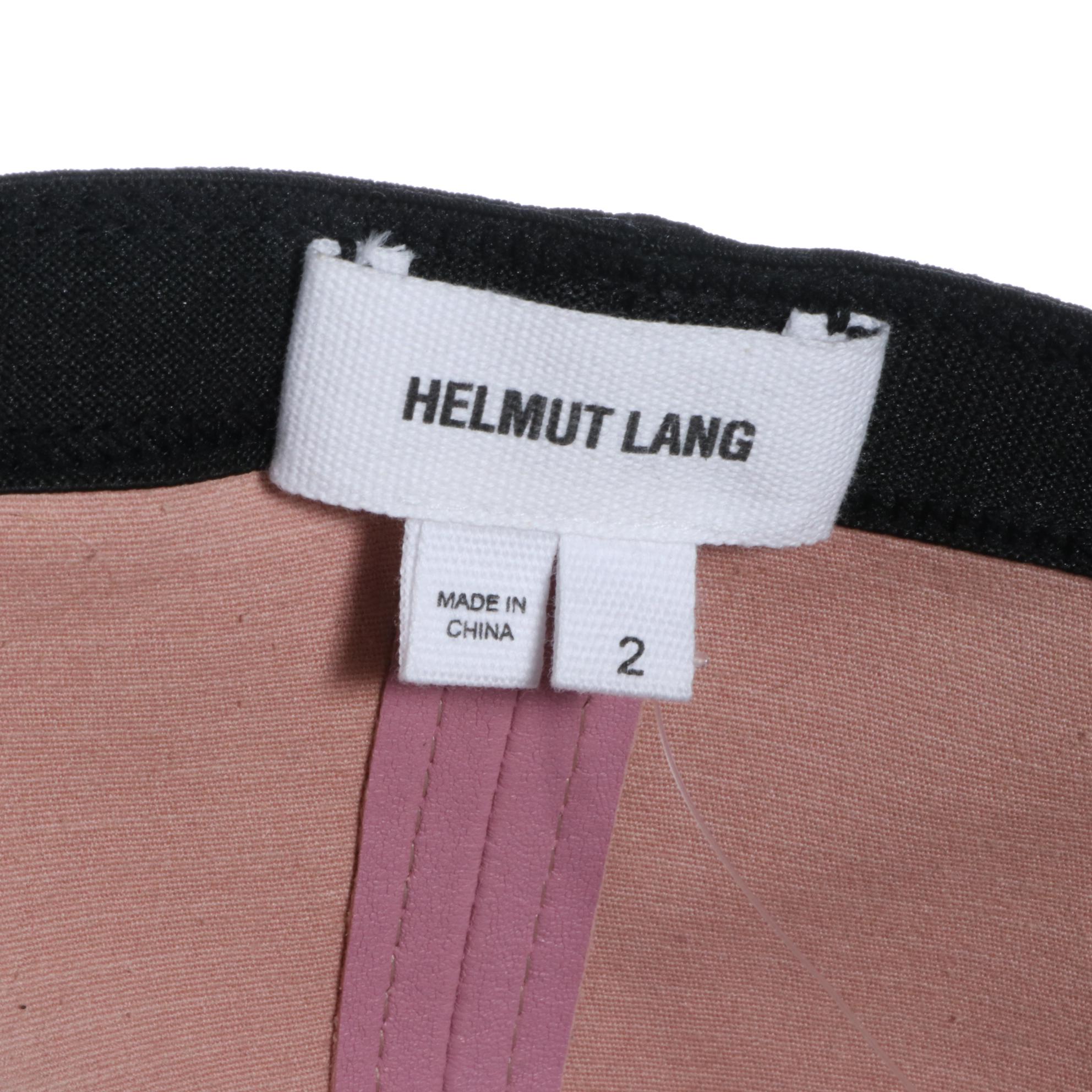 Helmut Lang Mini Skirts in Stretch Leather