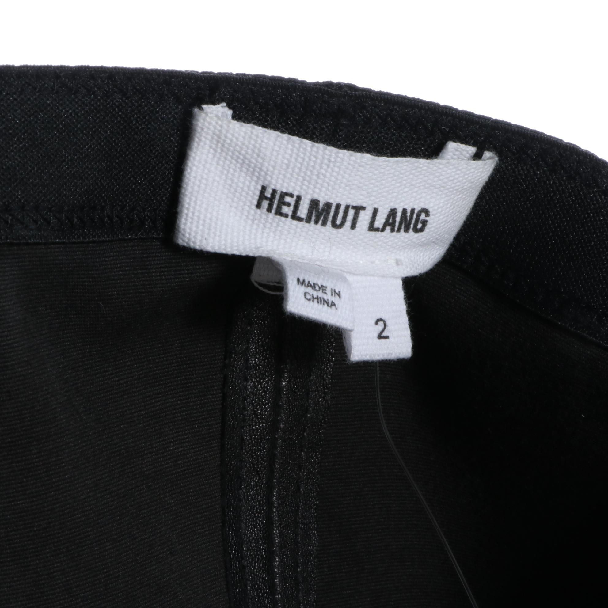 Helmut Lang Mini Skirts in Stretch Leather