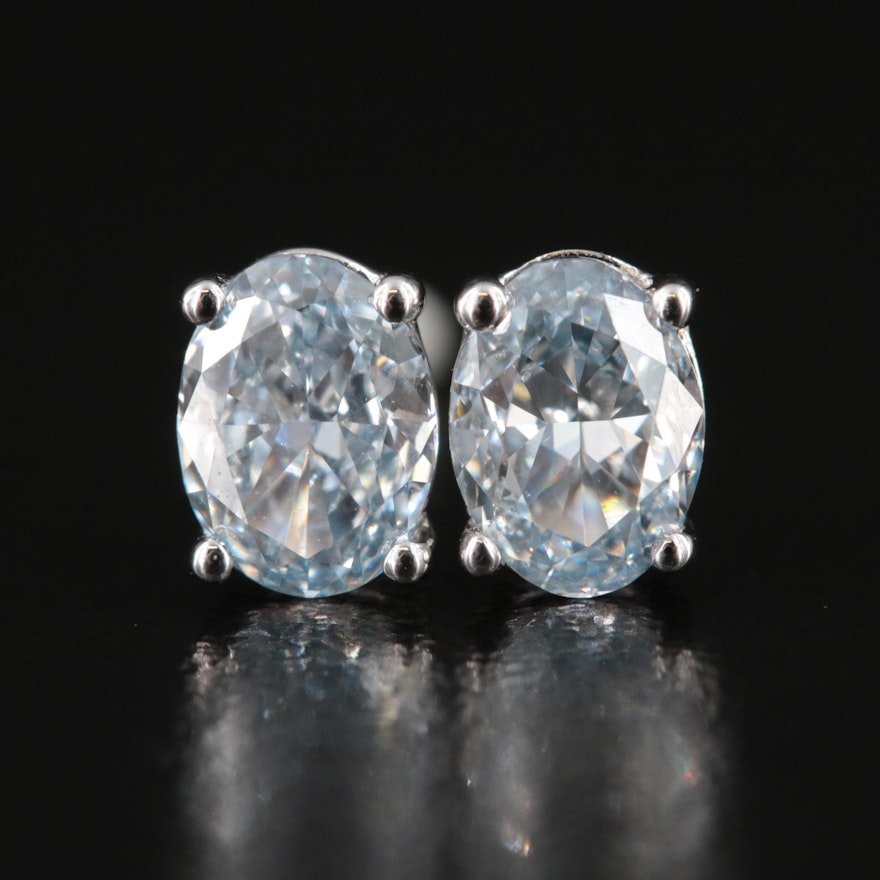 14K 1.26 CTW Lab Grown Diamond Stud Earrings