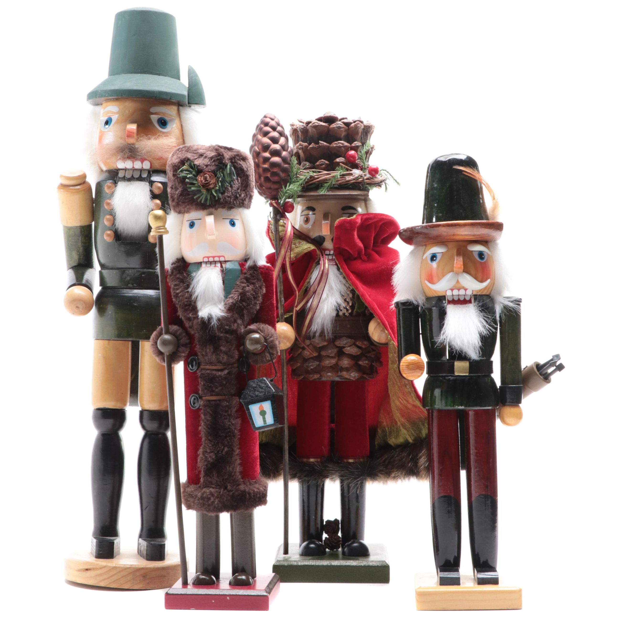 German Style Wooden Nutcrackers