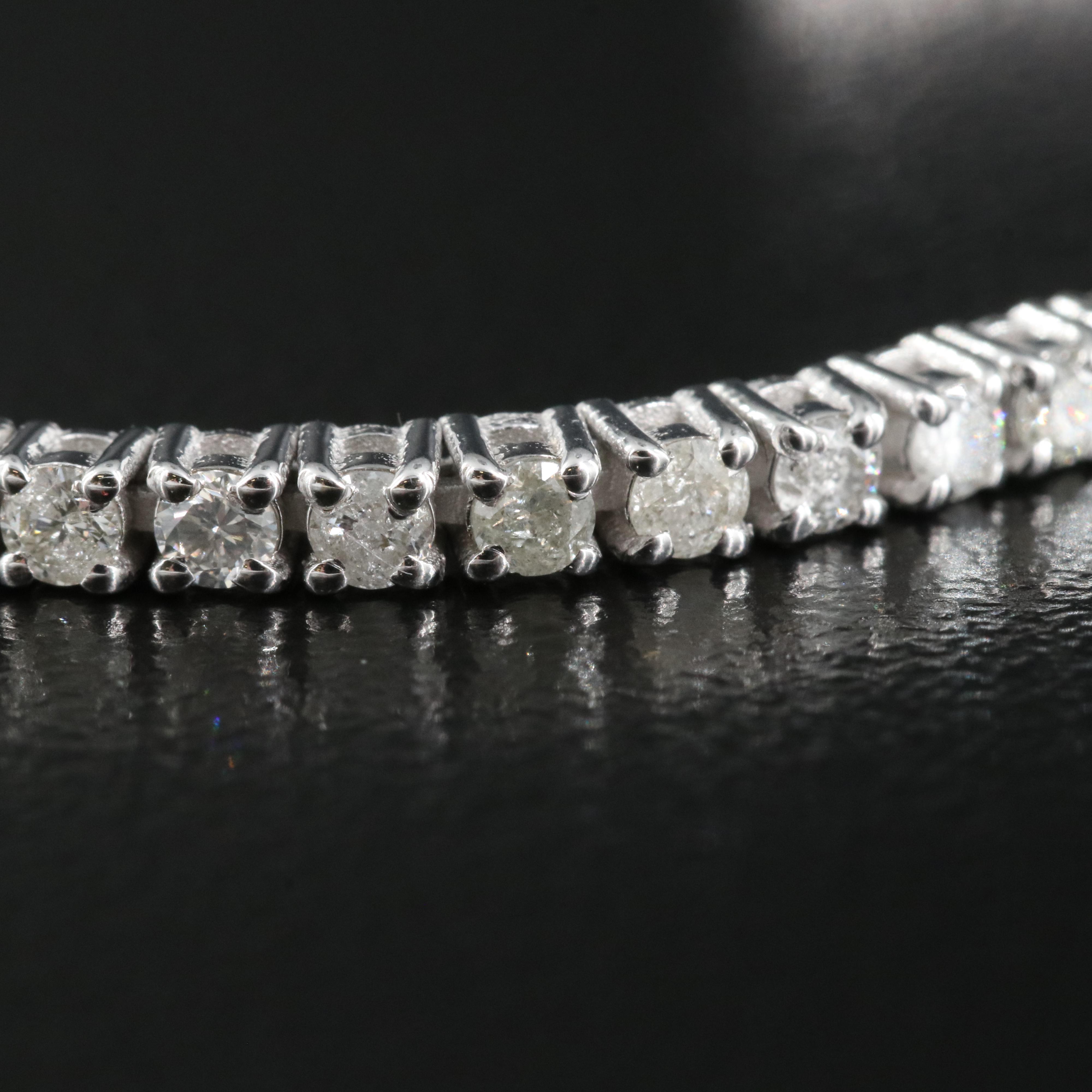 14K 2.45 CTW Diamond Line Bracelet