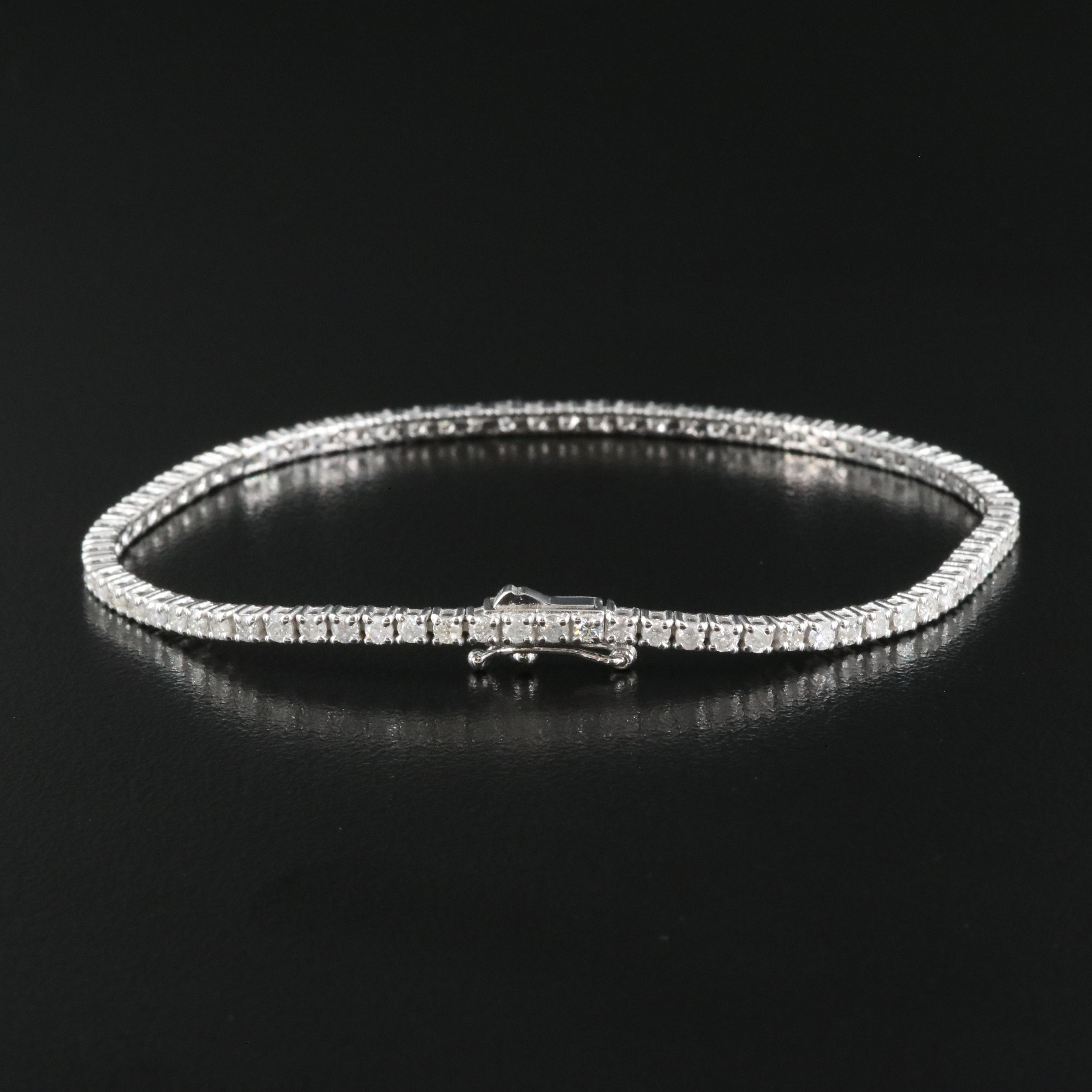 14K 2.45 CTW Diamond Line Bracelet