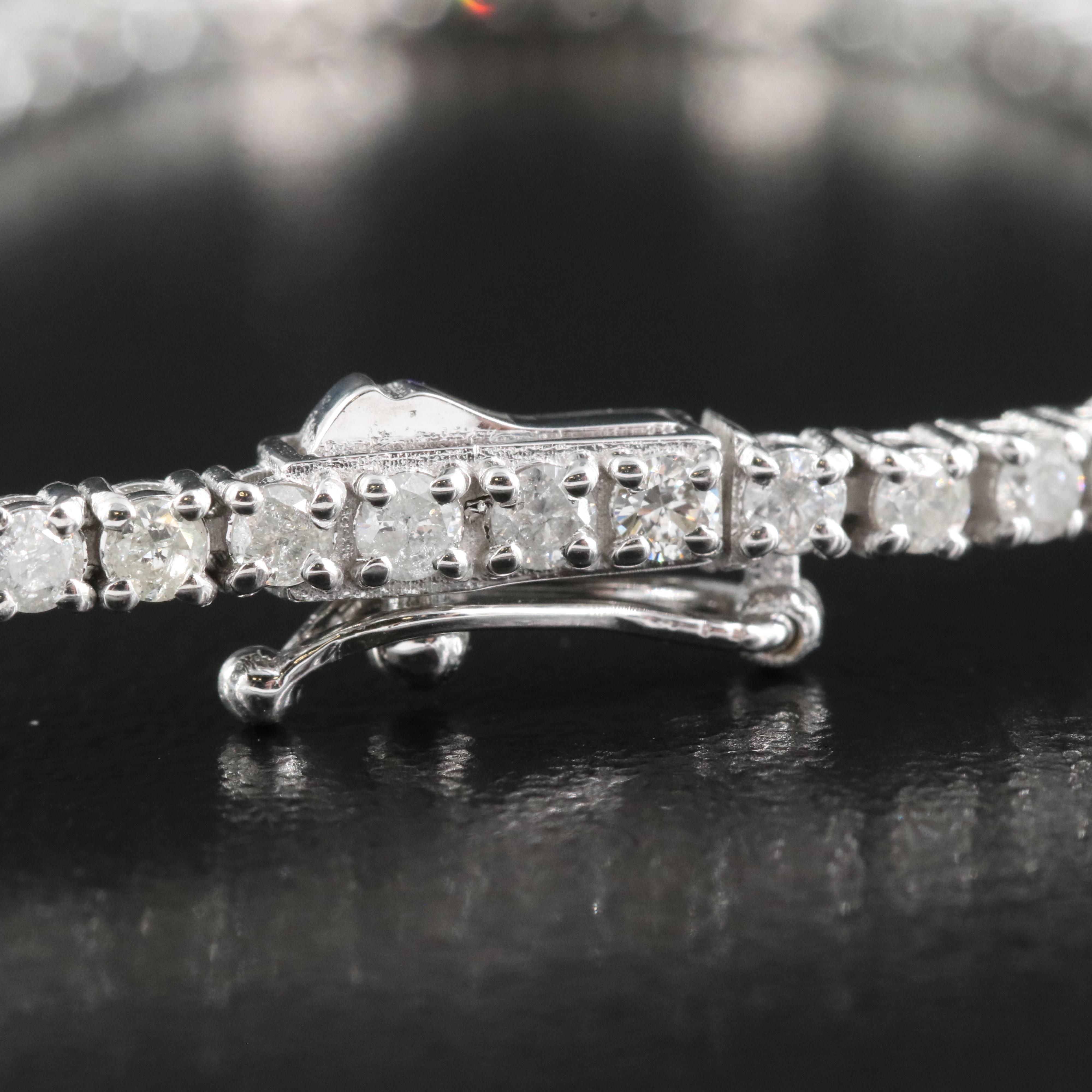 14K 2.45 CTW Diamond Line Bracelet