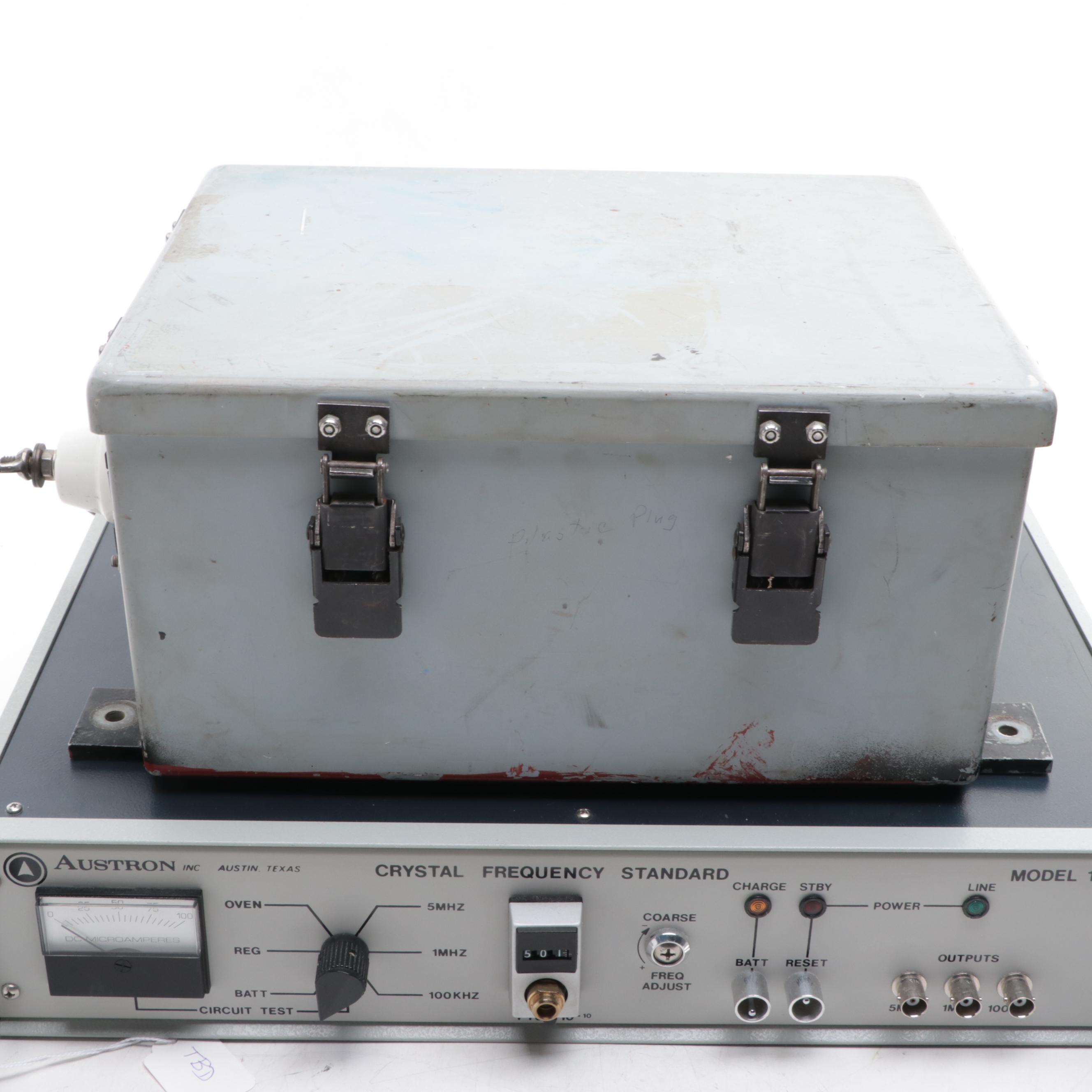 Austron Crystal Frequency Standard With Watlow Sensor