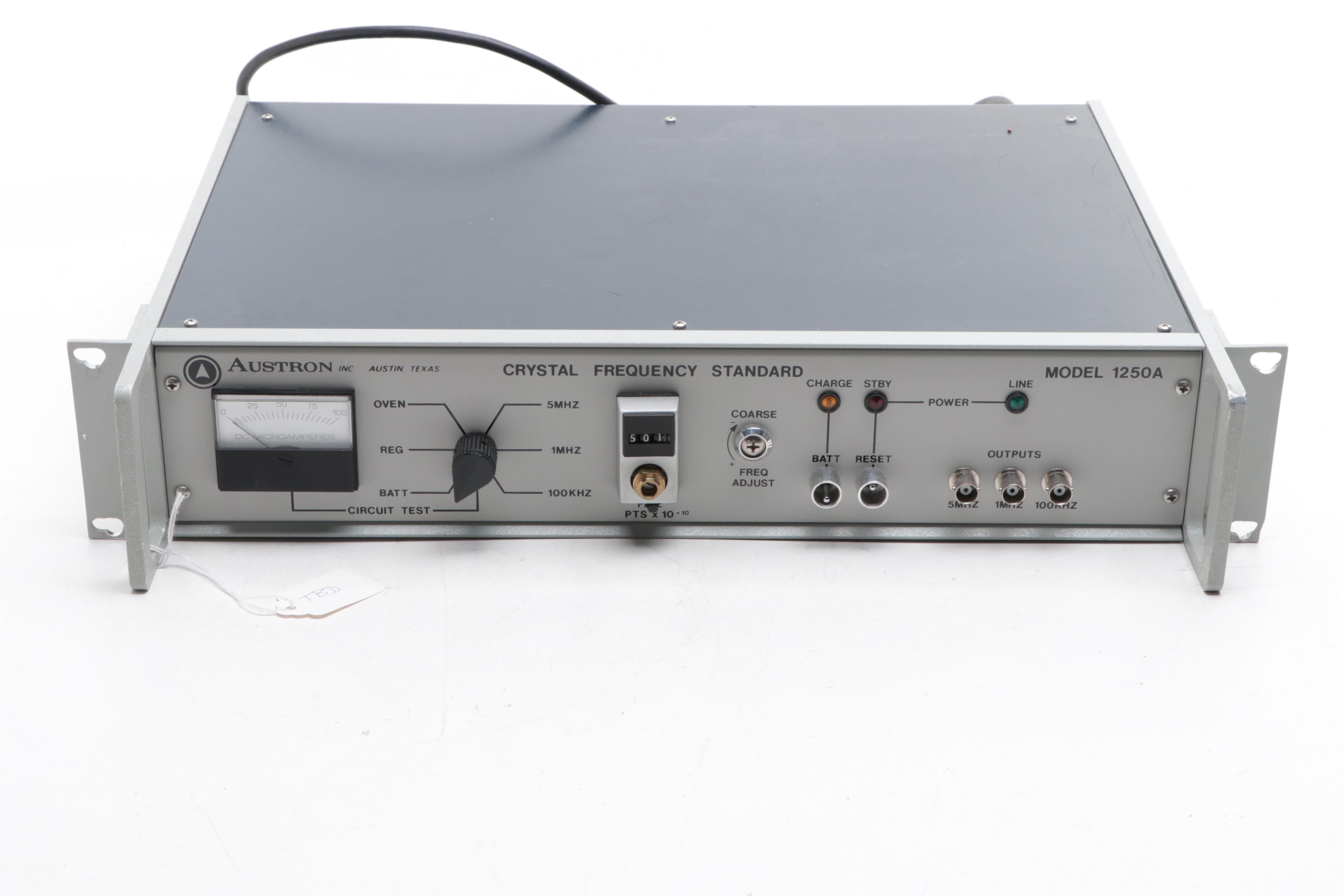 Austron Crystal Frequency Standard With Watlow Sensor