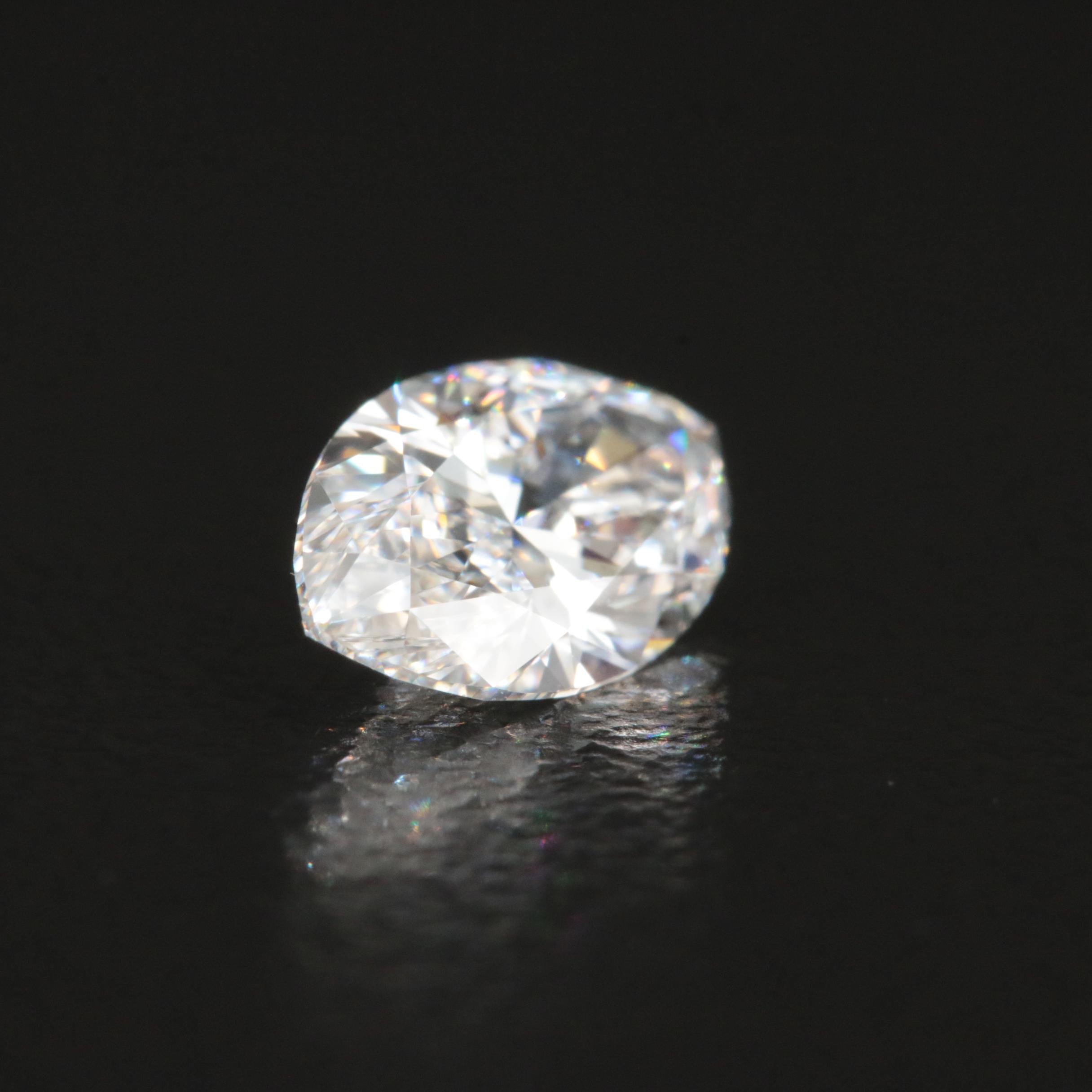 Loose 1.00 CT Lab Grown Diamond with IGI Report