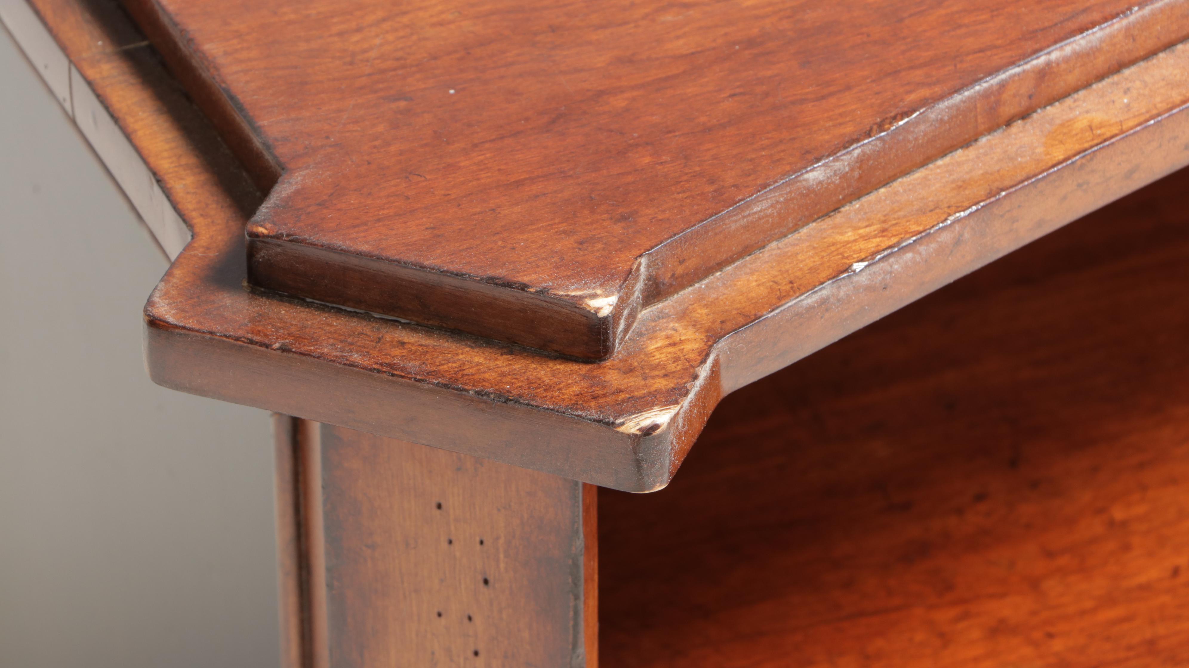 Schnadig "American Kaleidoscope" Hardwood and Parcel-Ebonized TV Console