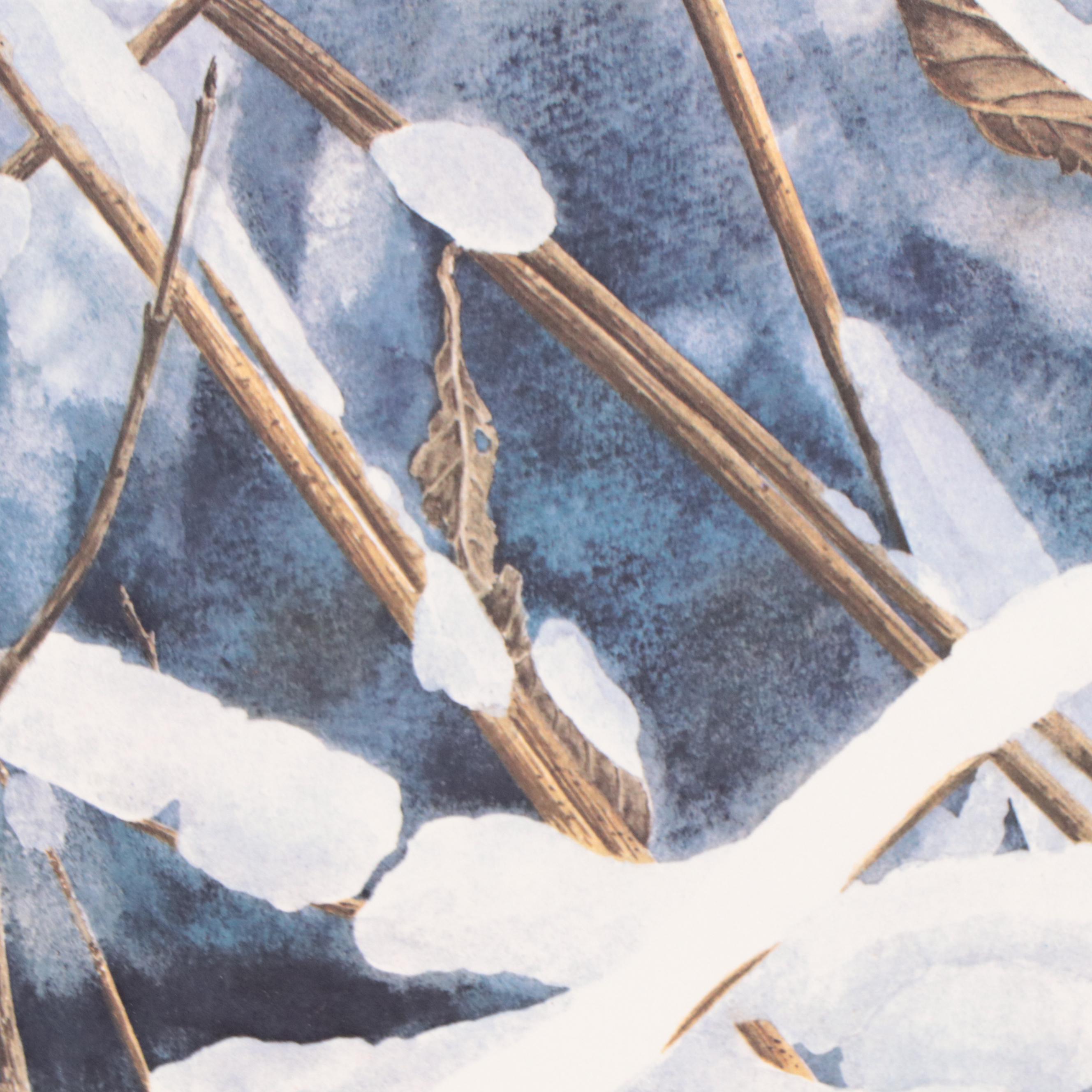 Jean Vietor Offset Lithograph "Cotton World," Circa 1981