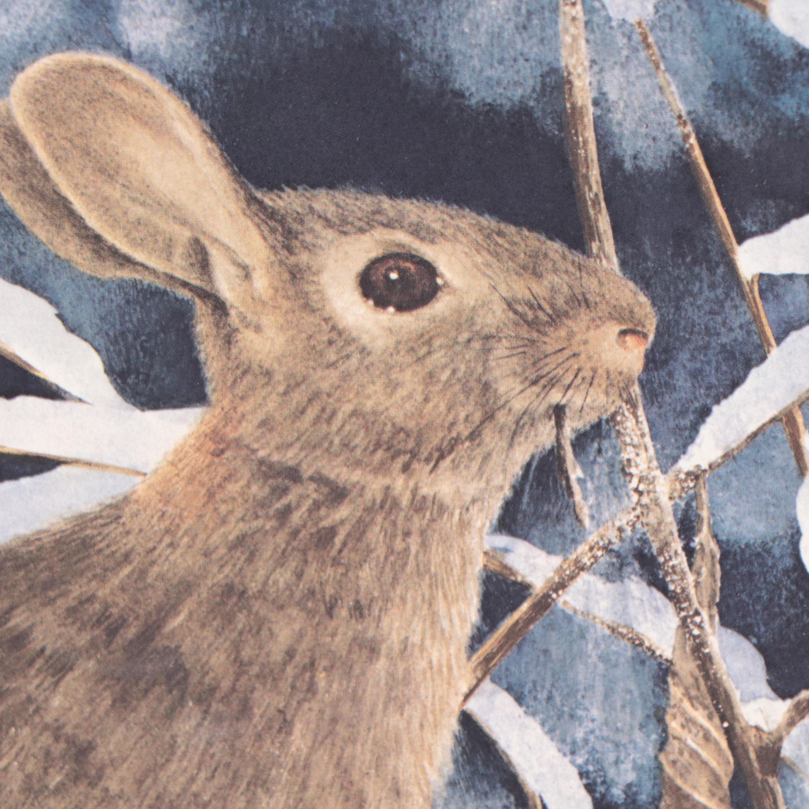 Jean Vietor Offset Lithograph "Cotton World," Circa 1981