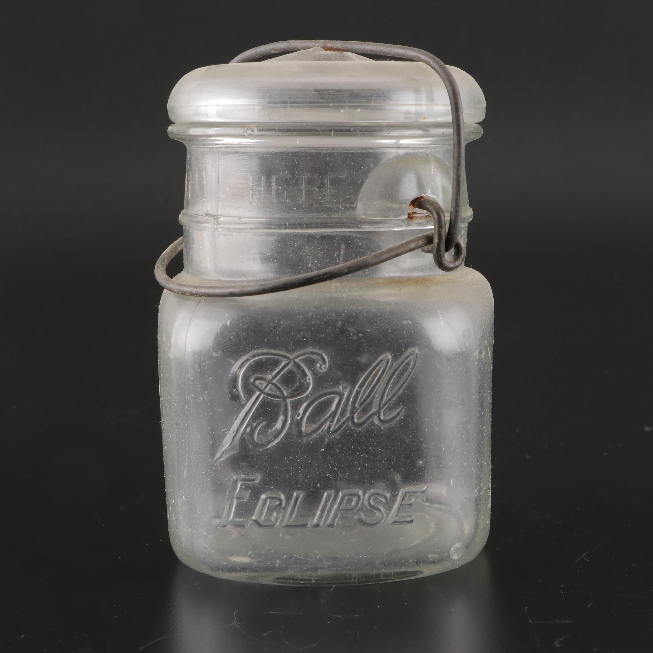 Ball Caning Jars and Wooden Clothes Pins, Early to Mid 20th Century