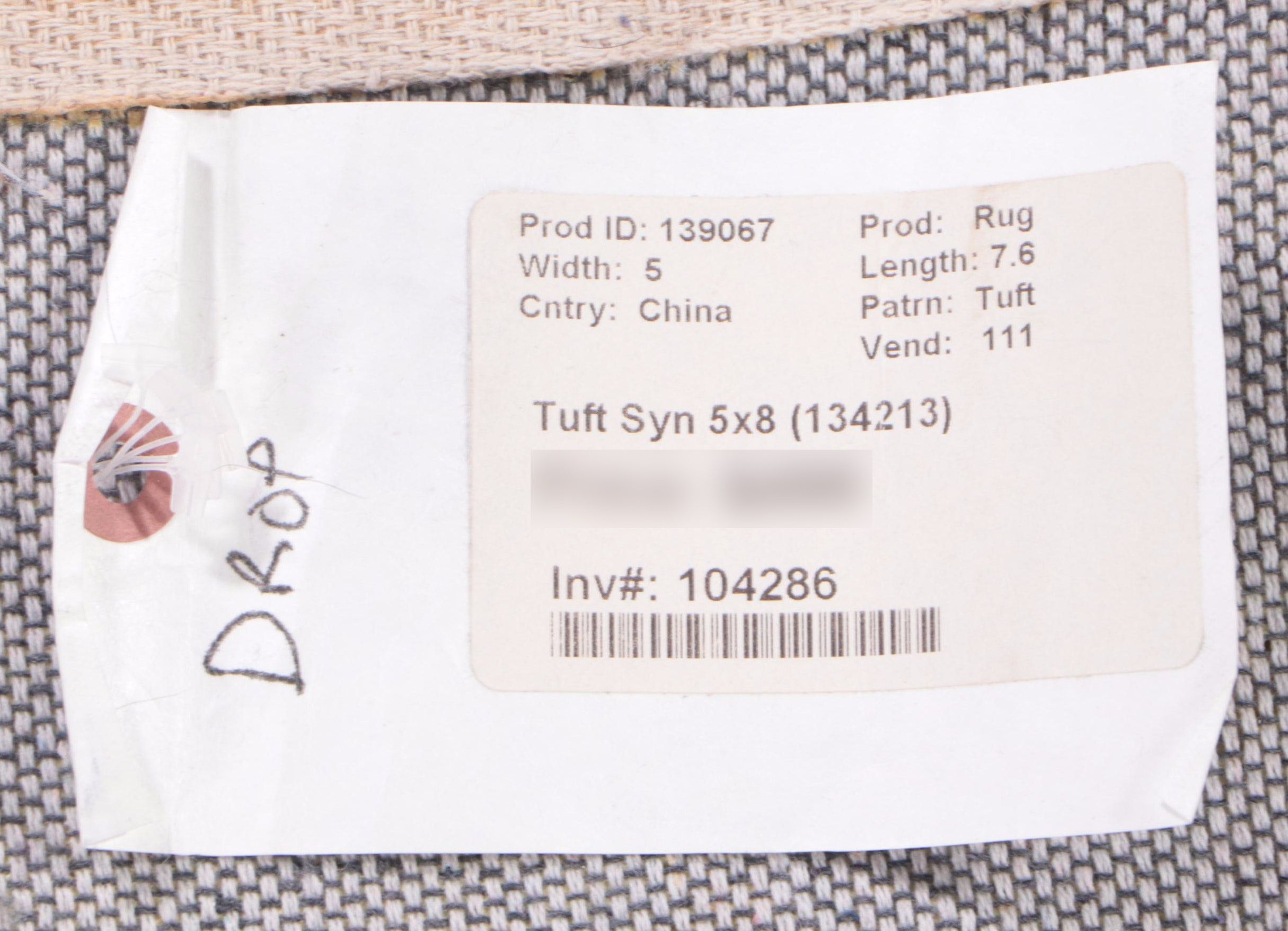 5'2 x 7'9 Hand-Tufted The Rug Gallery Shag Area Rug