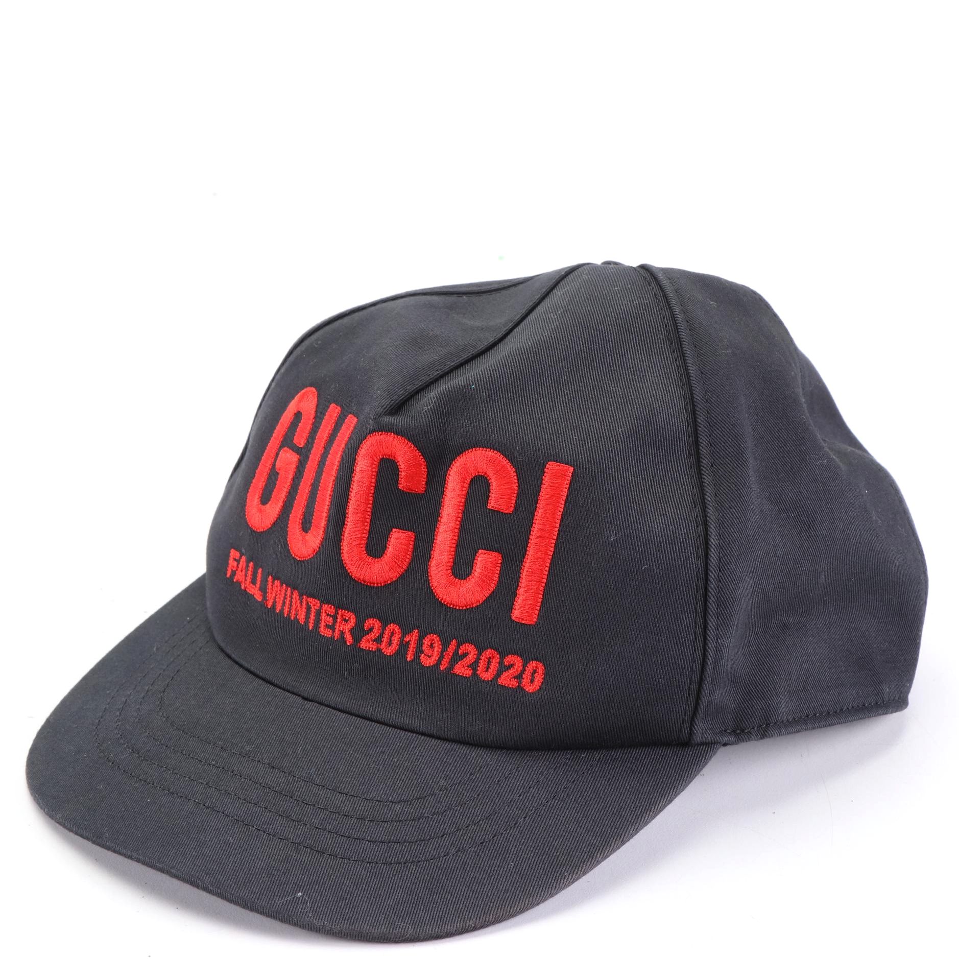 Gucci ''Fall Winter 2019/2020'' Baseball Cap in Embroidered Cotton Gabardine